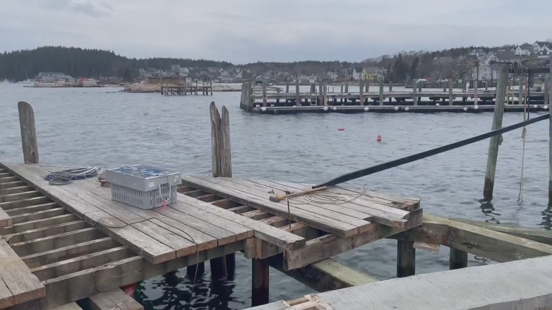 Lobster season is fast approaching, but storm damage to piers and other properties are raising concerns whether lobstermen will be ready to get on the water.
