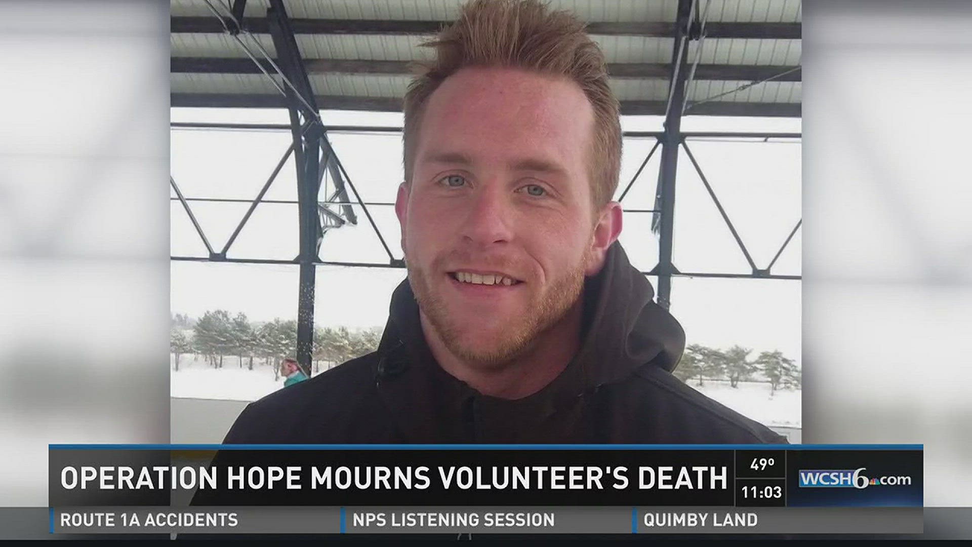 Loss of Operation HOPE volunteer mourned.