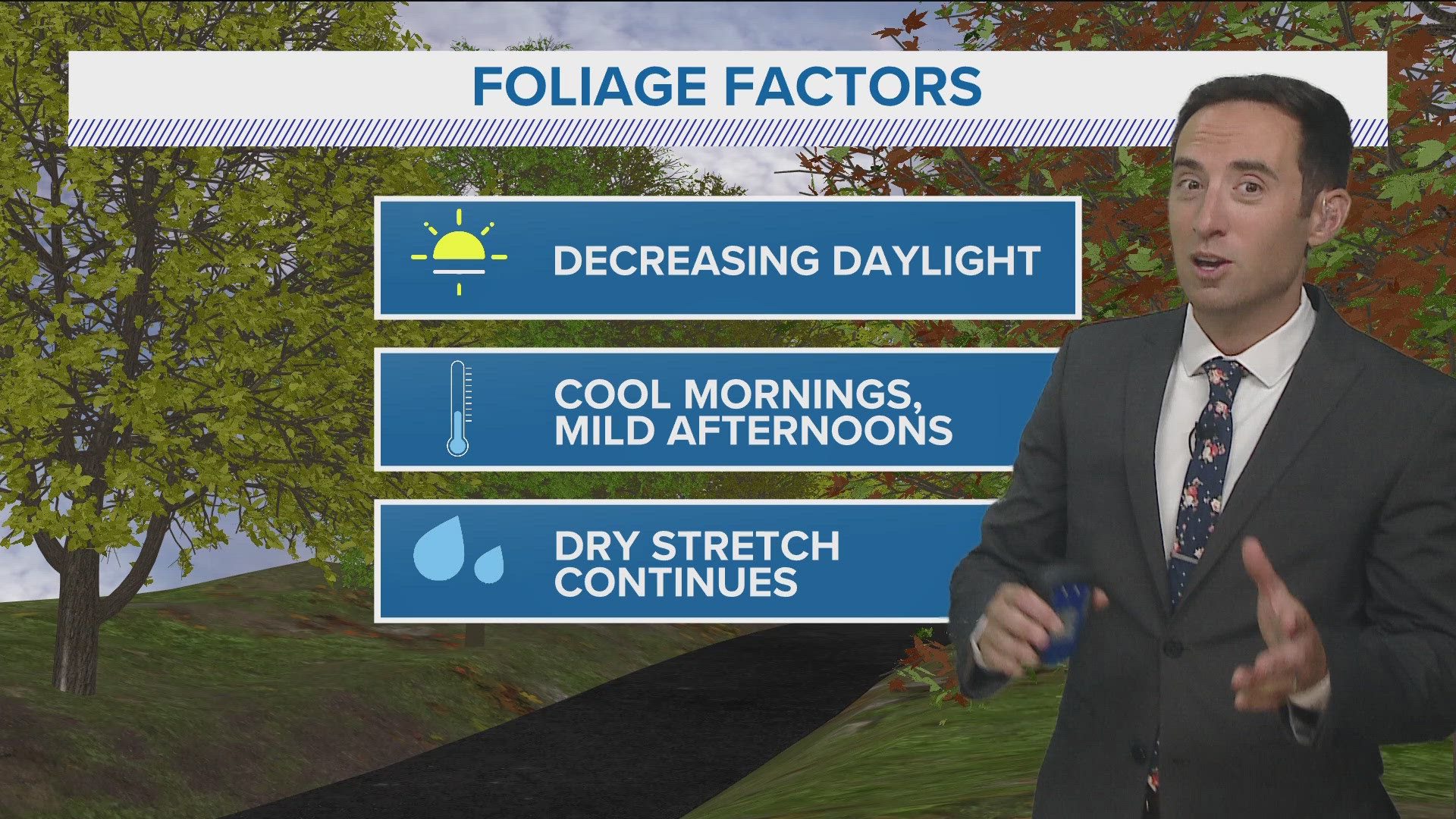 What kind of season should we expect? Maine officials release first foliage forecast for 2024, and the future is looking bright.