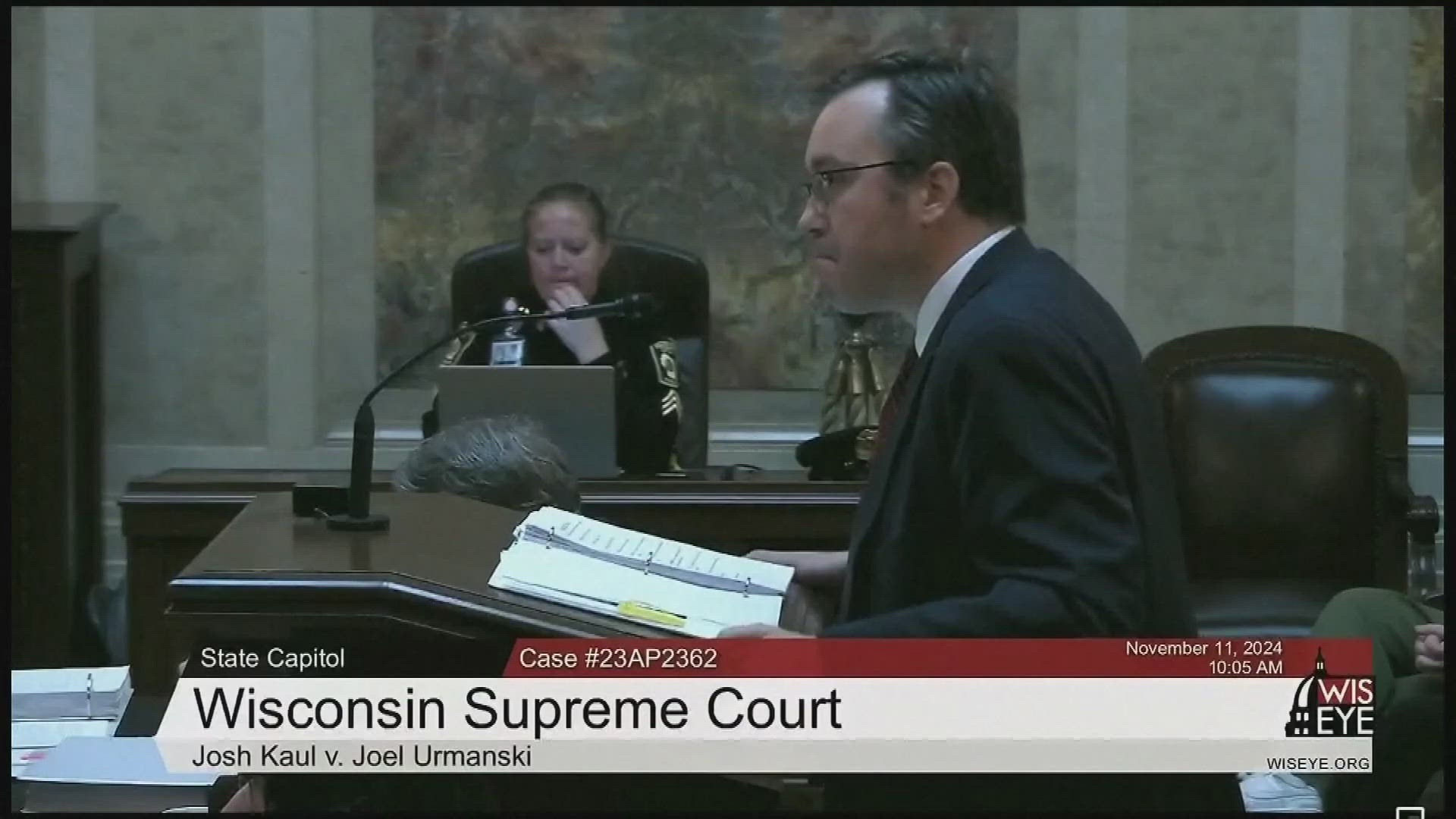 The Wisconsin Supreme Court is expected to take several weeks before a decision is made.