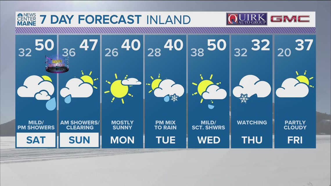 NEWS CENTER Maine Weather Video Forecast