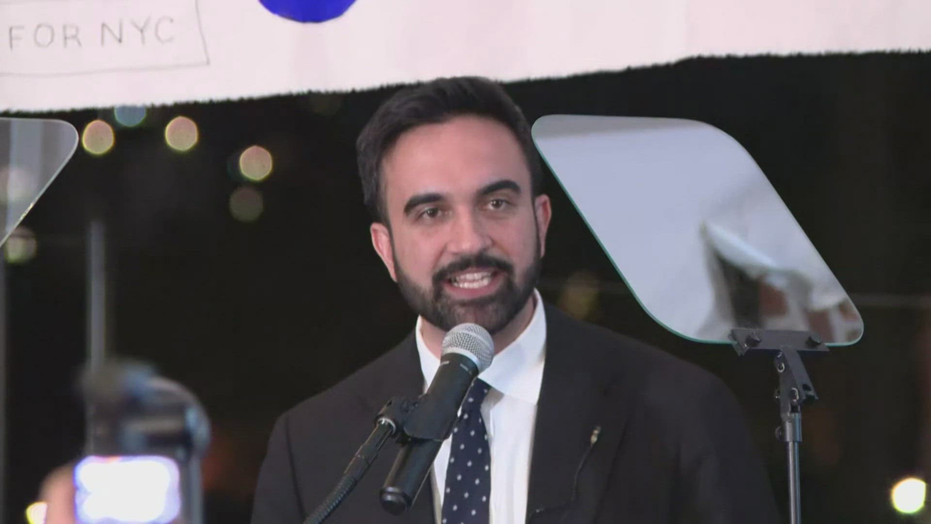Mamdani is a Bowdoin graduate and ran against Andrew Cuomo. 