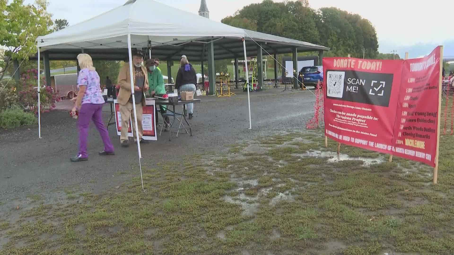 The goal of the 'Recover Out Loud in Maine's Capital' event is to raise money to open a recovery center in Augusta for those struggling with drug addiction.
