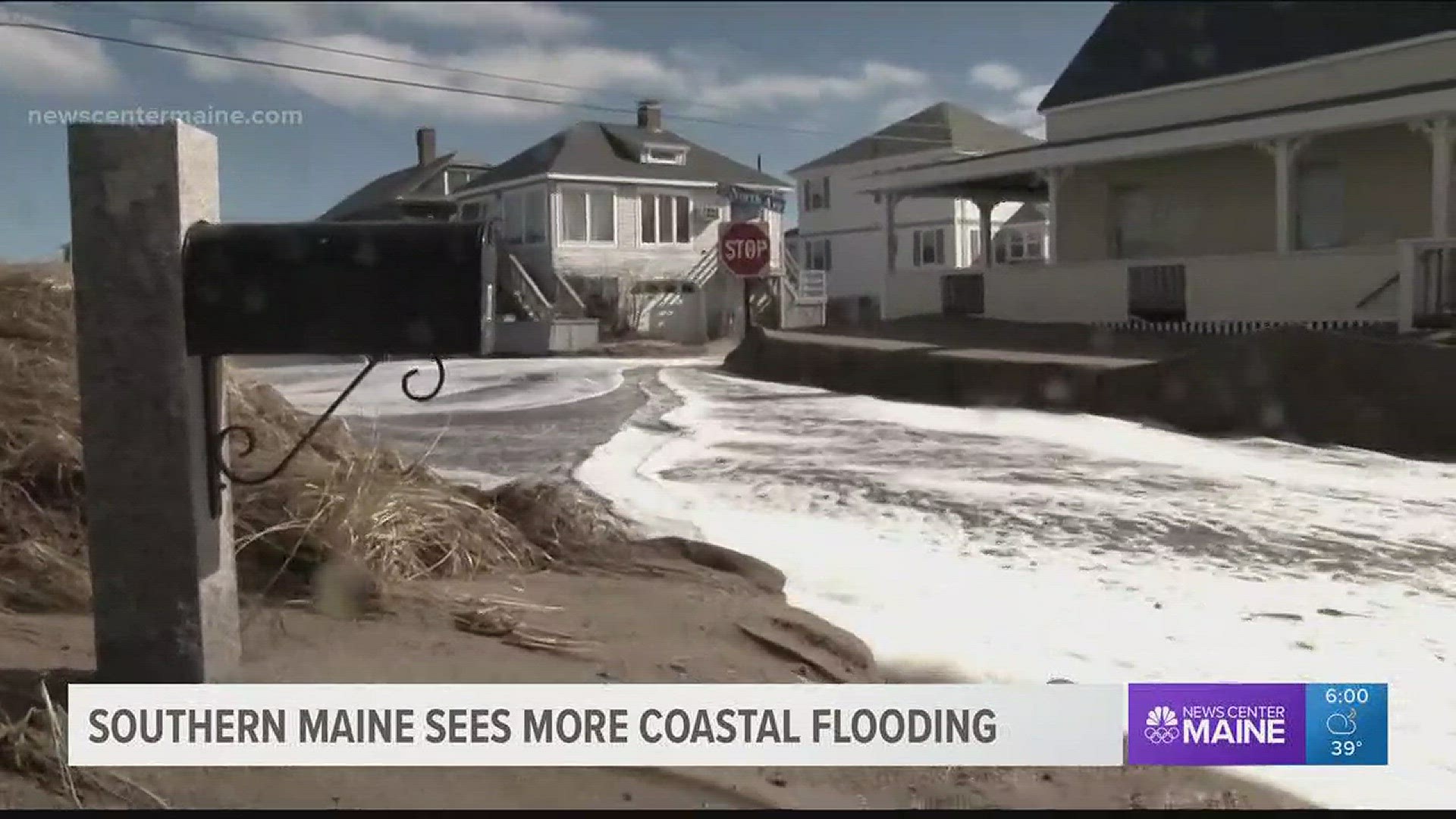 Relentless Tide Continues To Bash Southern Maine Coast Newscentermaine Com