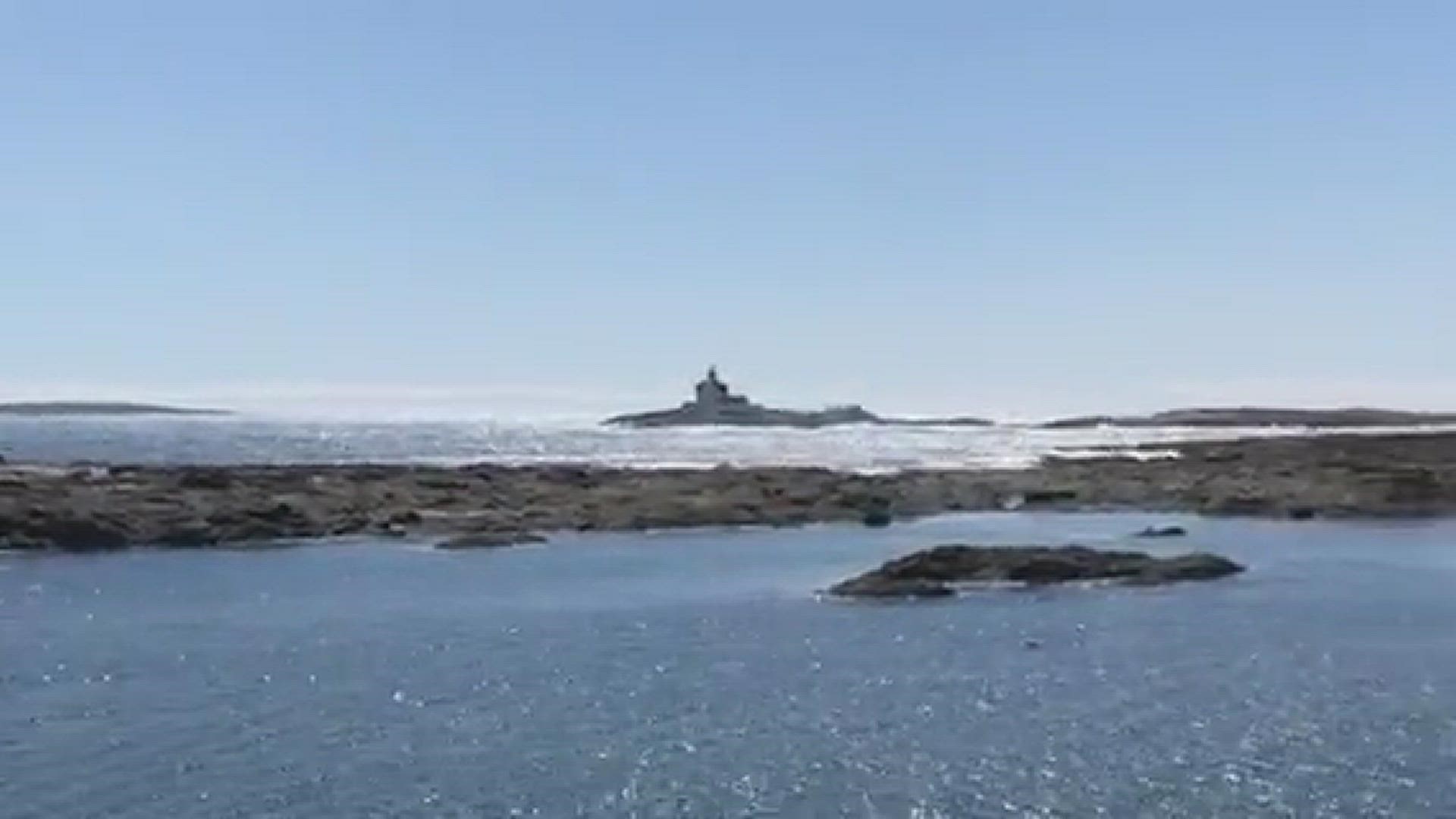 Chuckholes Lighthouse, Margaret Hamilton’s summer family home, (witch in Wizard of Oz), Newagen Inn.
Credit: Lisa