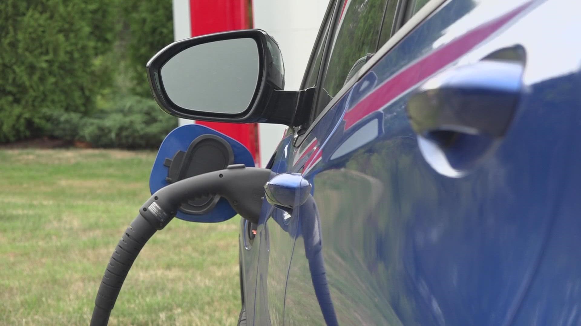 More electric vehicle charging stations approved for along Maine