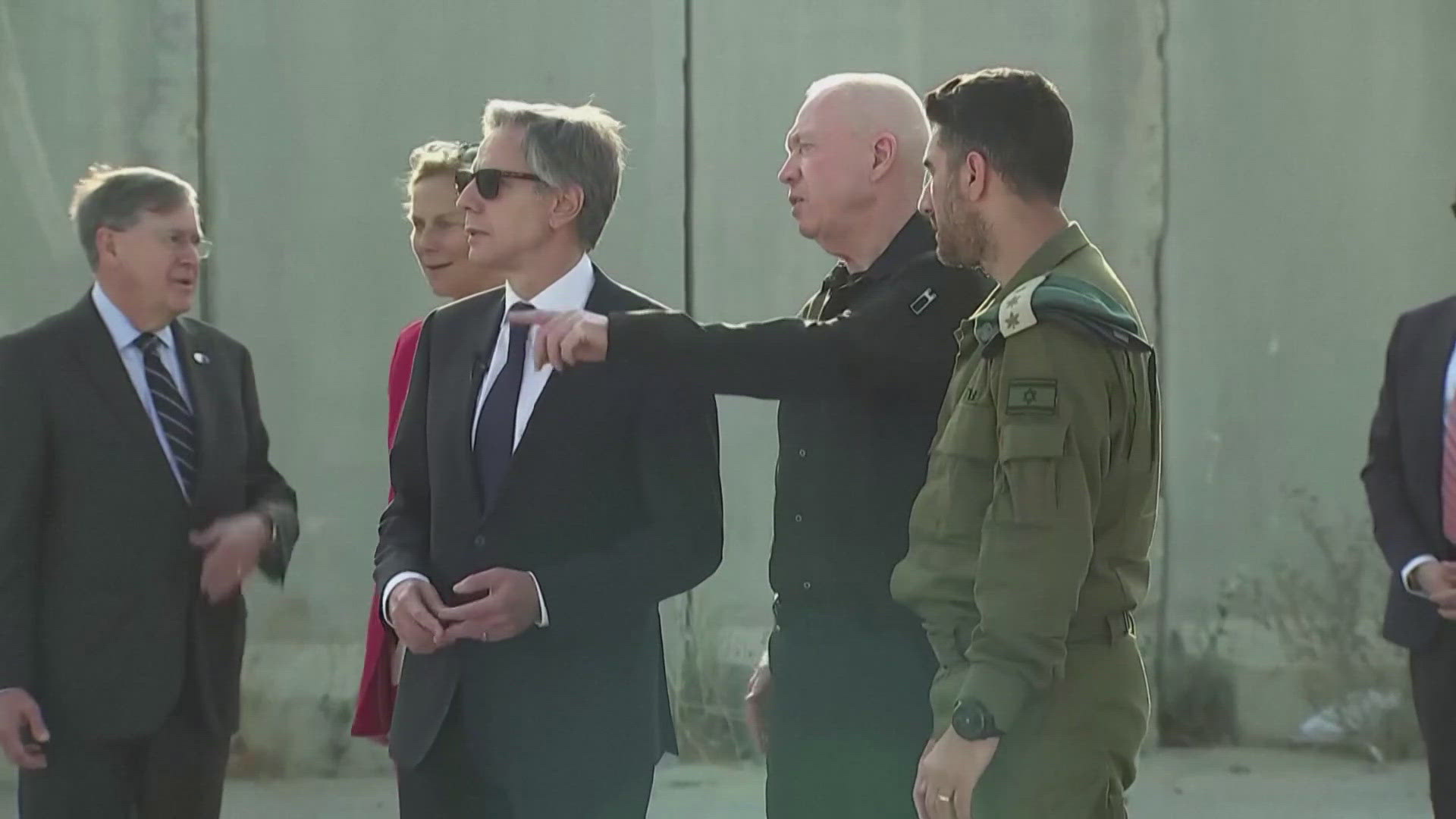 Antony Blinken met with Israeli leaders over his push for a cease-fire deal between Israel and Hamas.