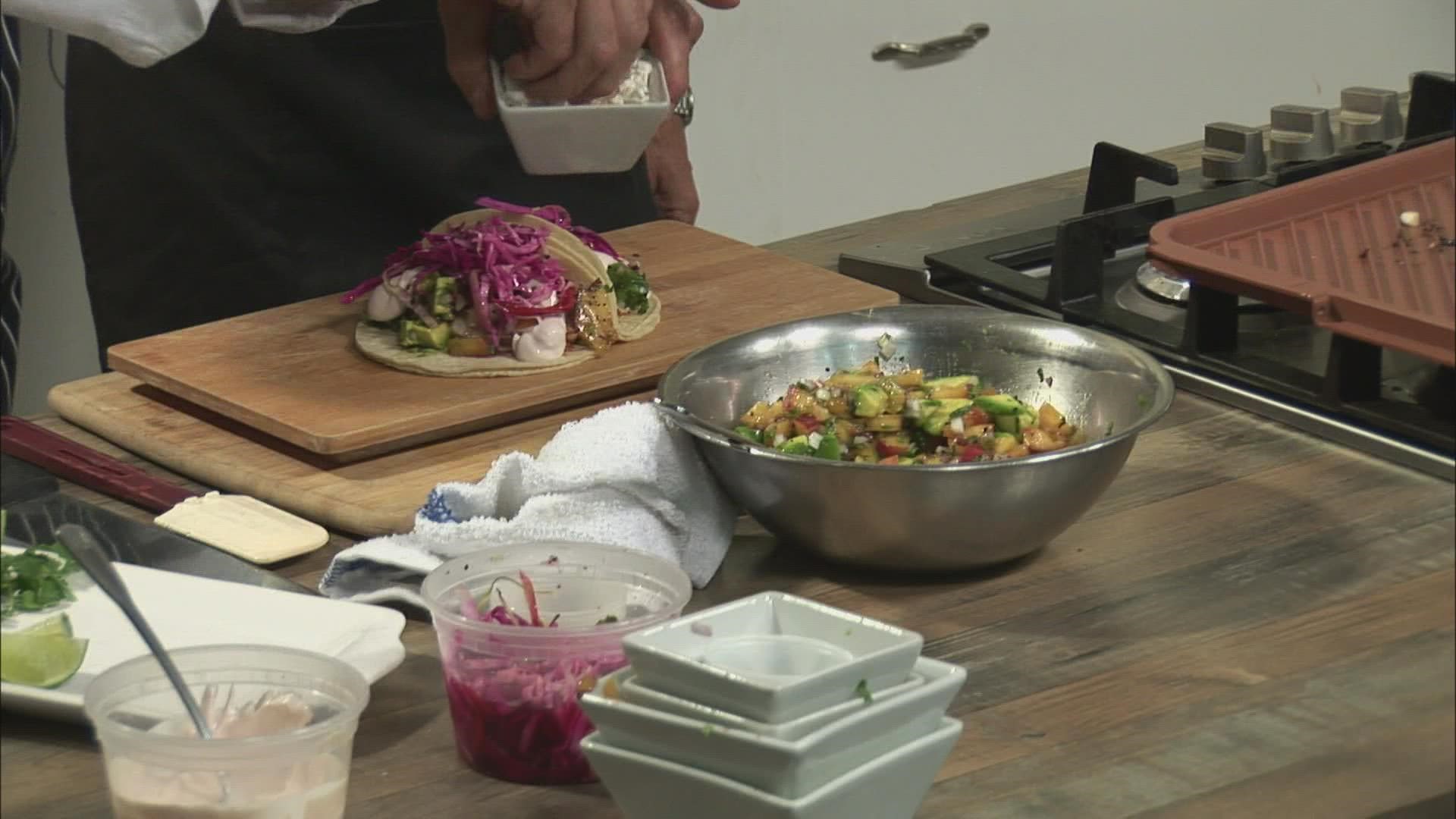 Chef David Turin shares his recipe for fish tacos.