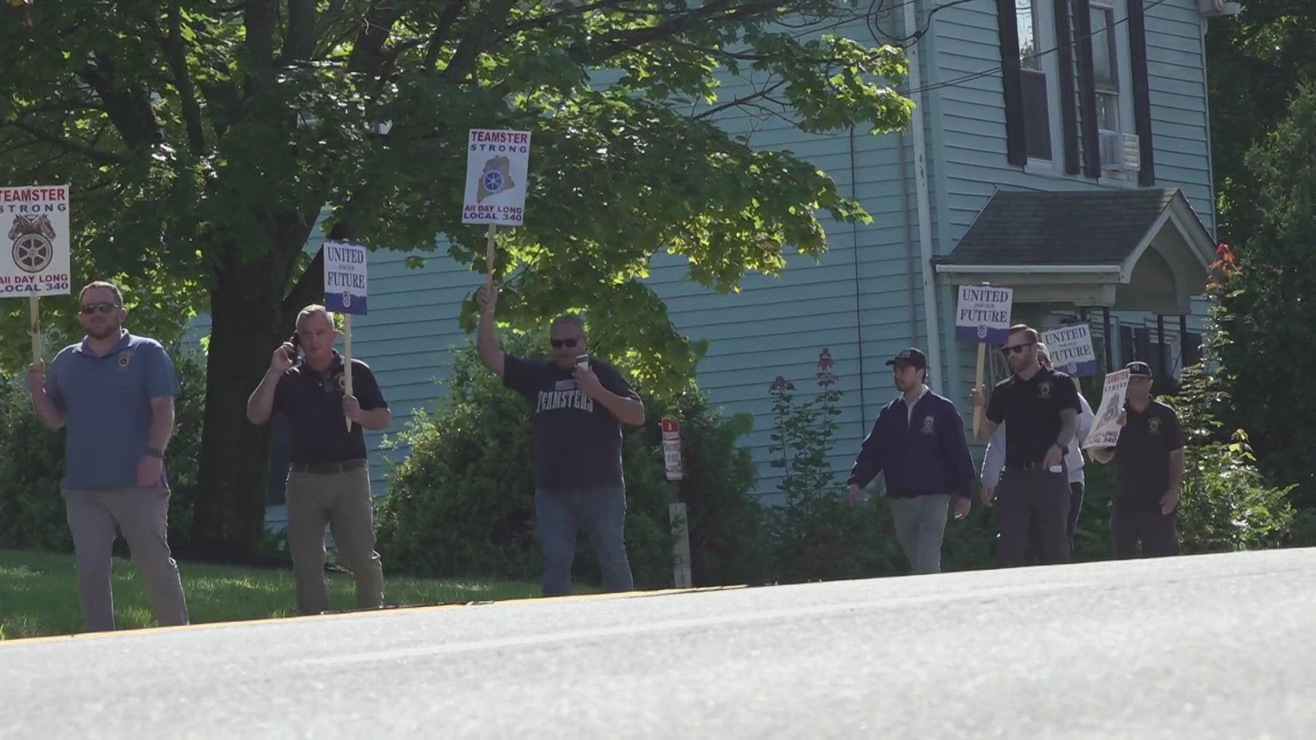 For months, workers at the emergency service in Lewiston have voiced concerns about working conditions amid what they're calling stalled contract negotiations.