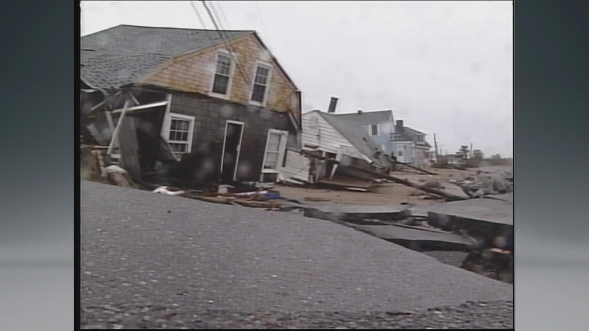 Ferry Beach in Saco is home to some of Maine's most aggressive erosion, according to one of the state's marine geologists who attended the conference.