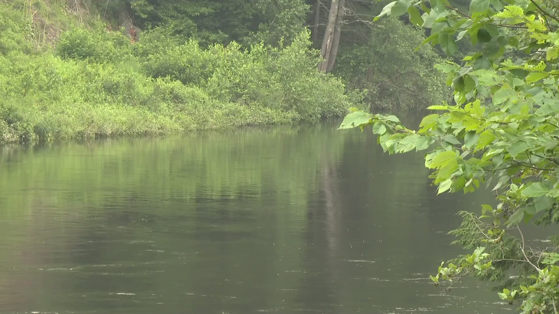 The fire chief in Conway, NH said 23 people have been rescued this year. The average amount of rescues per year is 6-10. Conditions are also hurting canoe rentals.