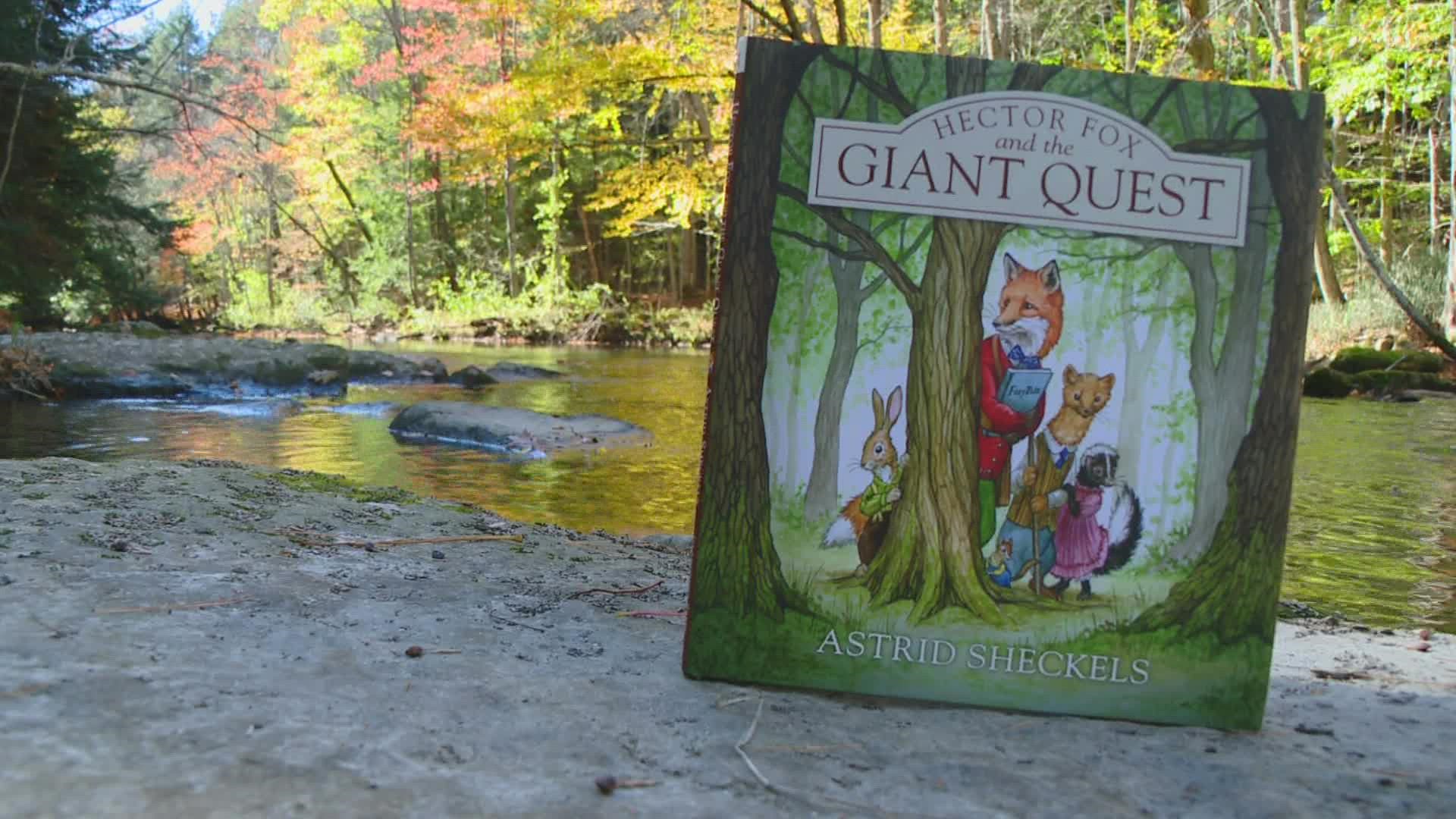 New England illustrator, Astrid Sheckels, talks about bringing woodland characters to life in a new children's book called Hector Fox.