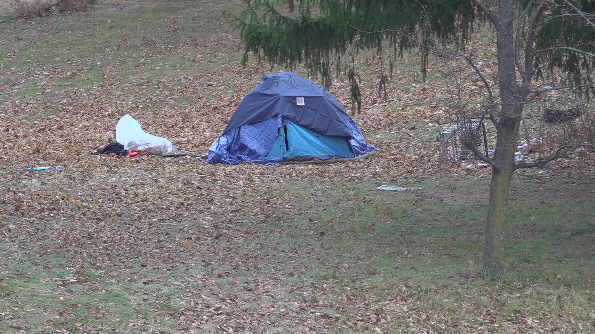 Portland Mayor Mark Dion said the city has been making significant progress to provide shelter for people who are unhoused.