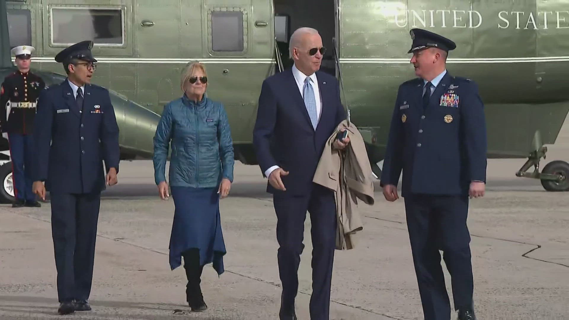 The White House hasn't released exact details yet, but President Joe Biden is expected to visit Maine Friday, July 28, 2023.