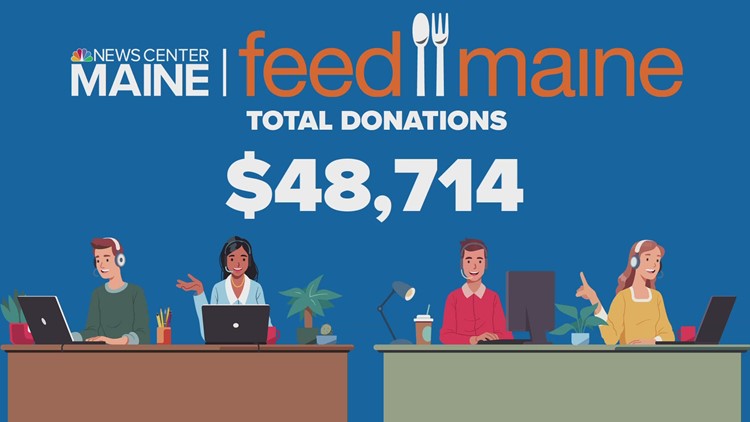 Feed Maine | Volunteers are ready to take calls for donations to help keep Mainers fed