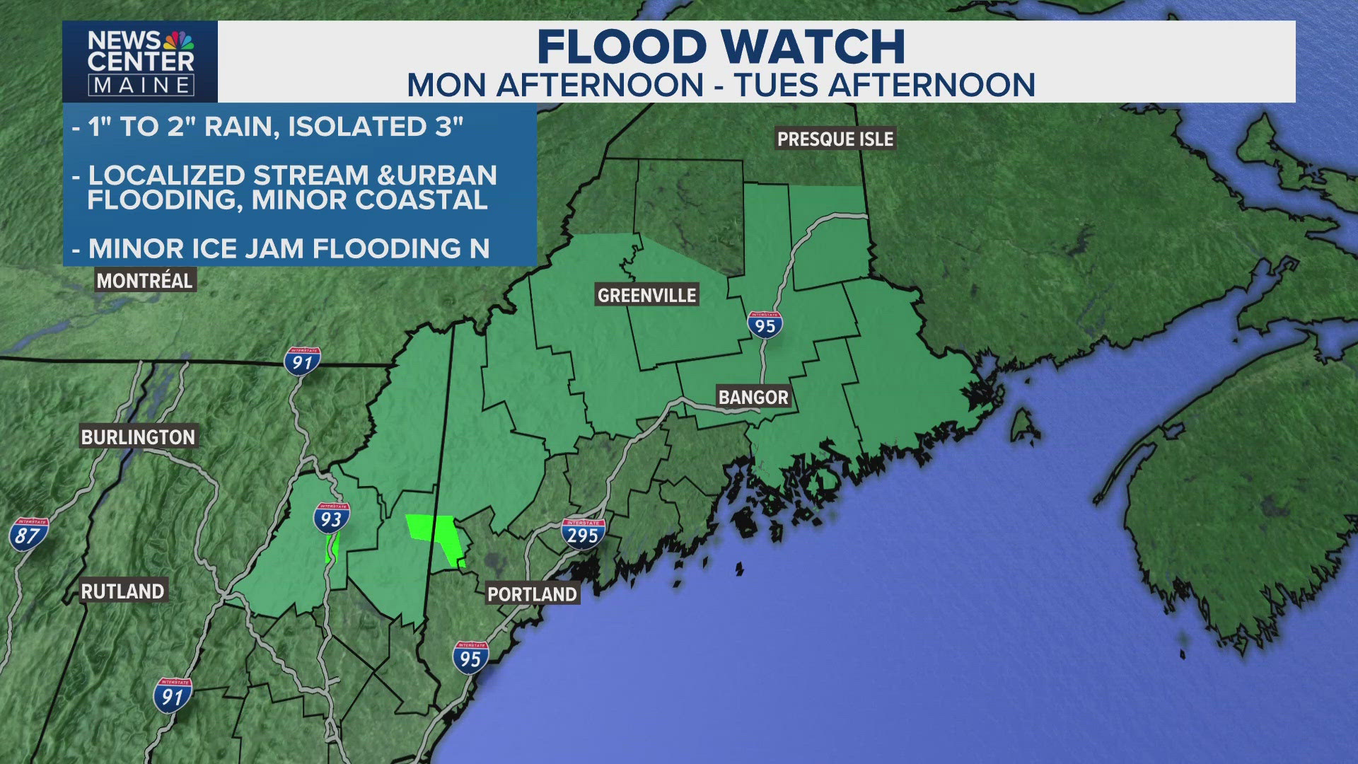 Monday storm leads to flooding issues around Maine | newscentermaine.com