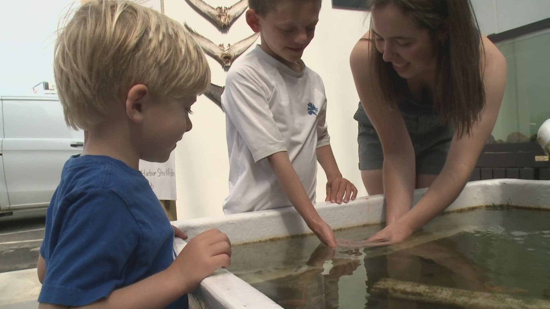 Besides raising clams, the new lab aims to teach people how to take care of our coastal waters in hopes of inspiring the next generation of fishermen.