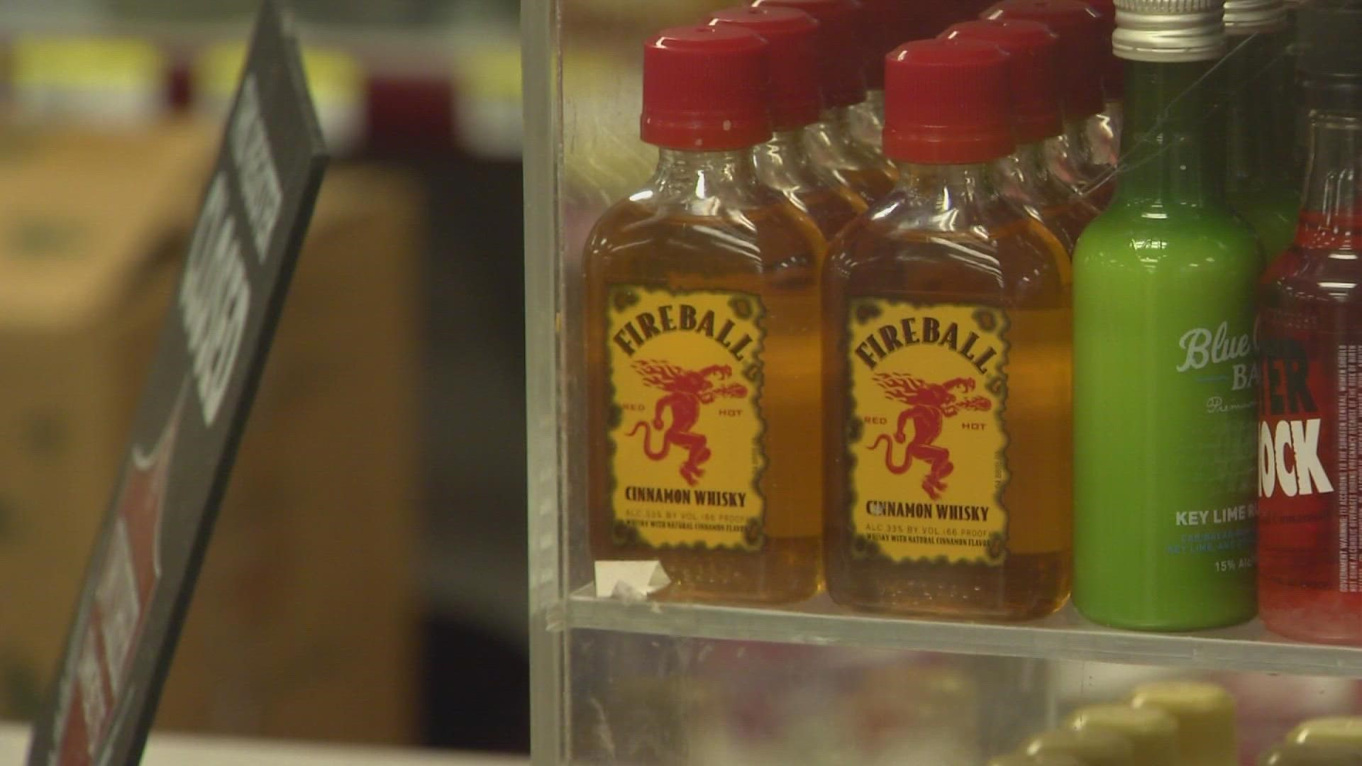 Sazerac, which makes Fireball in Lewiston, is being sued for $5 million. A customer alleges it can be misleading to buy the malt-flavored Fireball Cinnamon.