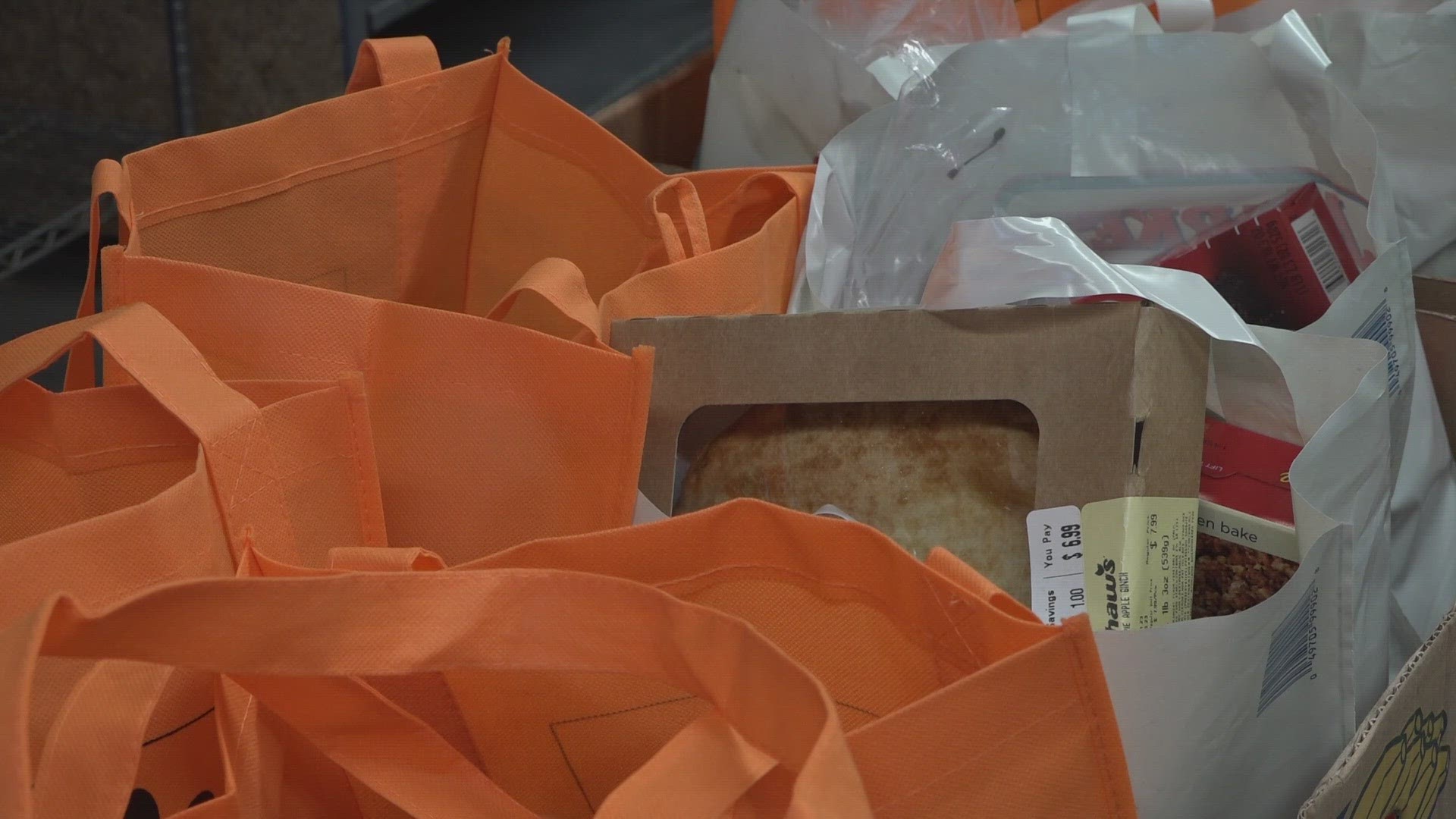 "My phone hasn't stopped ringing, people inquiring about how long we will be here today, so there is definitely a need for it," the food pantry coordinator said.