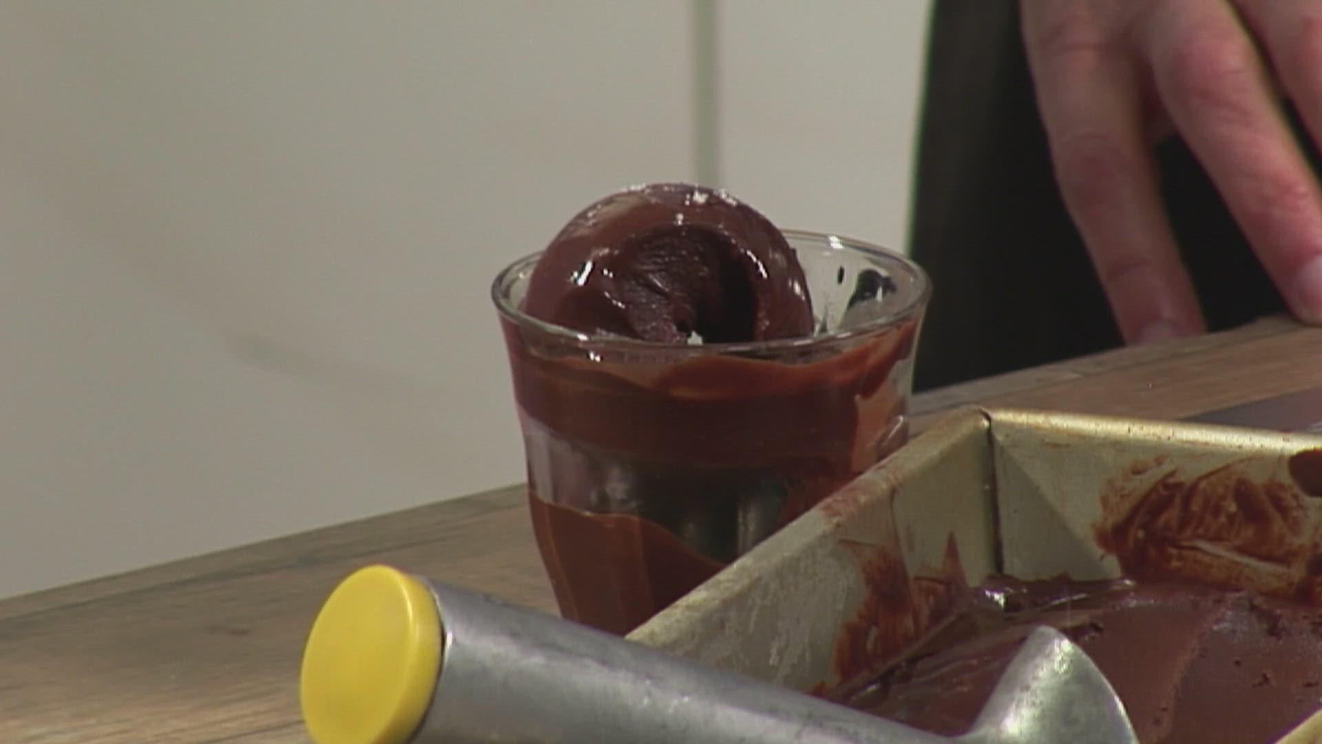 Kate Shaffer from Ragged Coast Chocolate shares her recipe for chocolate sorbet, a great alternative to ice cream for those who can’t have dairy.