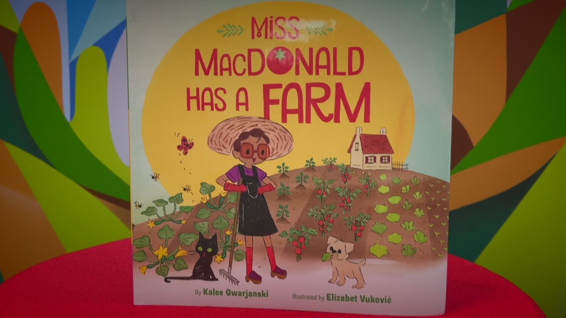 Kalee Gwarjanski’s first book teaches kids about seed to table farming.