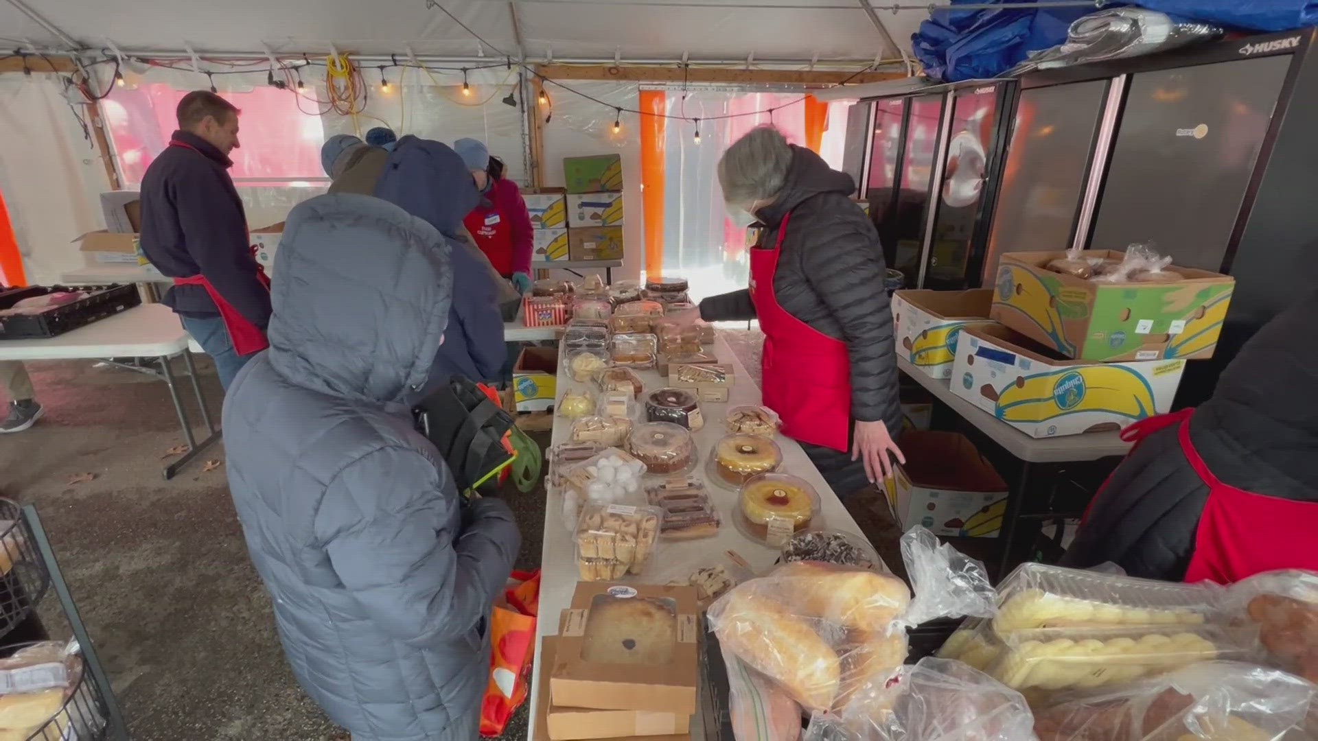 Food pantries in Maine gear up for increased demand ahead of storm