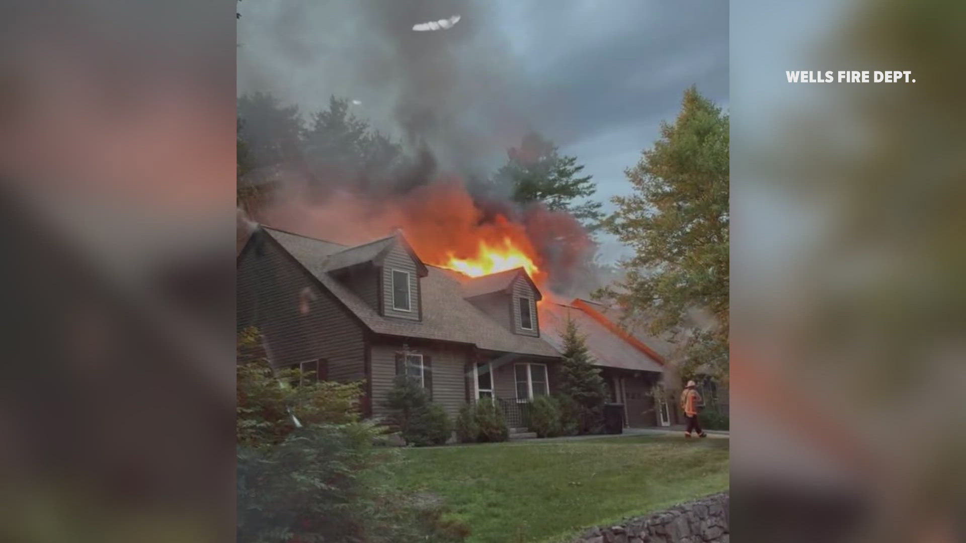 A fire destroyed two condo units in Ogunquit on Thursday. Two residents were safely evacuated, and no injuries were reported.