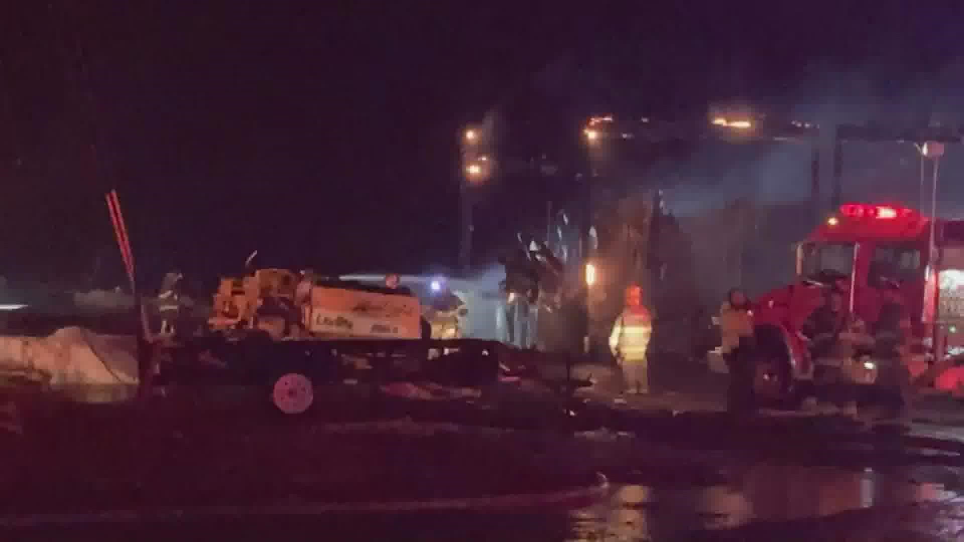 Fire crews from several towns respond to blaze in Newburgh ...