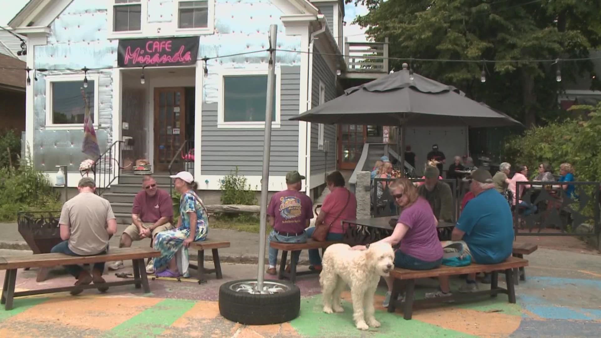 Cafe Miranda has become one of Rockland’s most popular eateries, with a loyal following of customers from near and far.