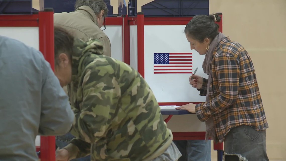 Maine Secretary of State Shenna Bellows testifies against voter ID bill