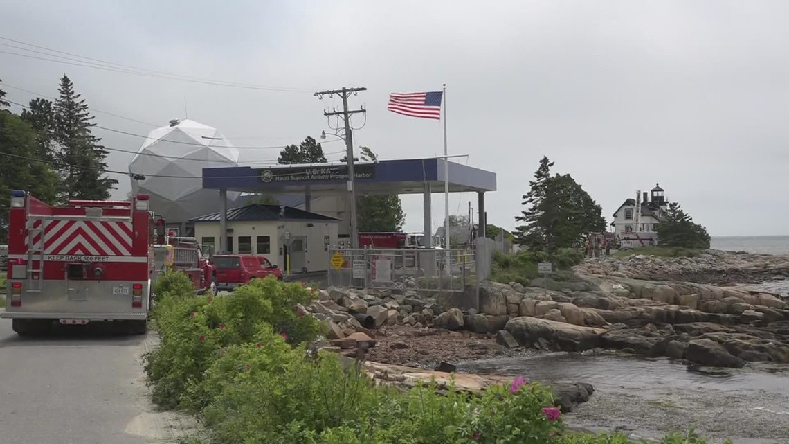 Cottage near Prospect Harbor Lighthouse catches fire