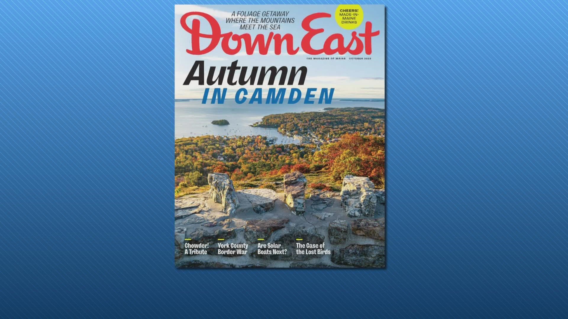 “There is a romance to autumn in the Camden Hills that no place in New England can match”