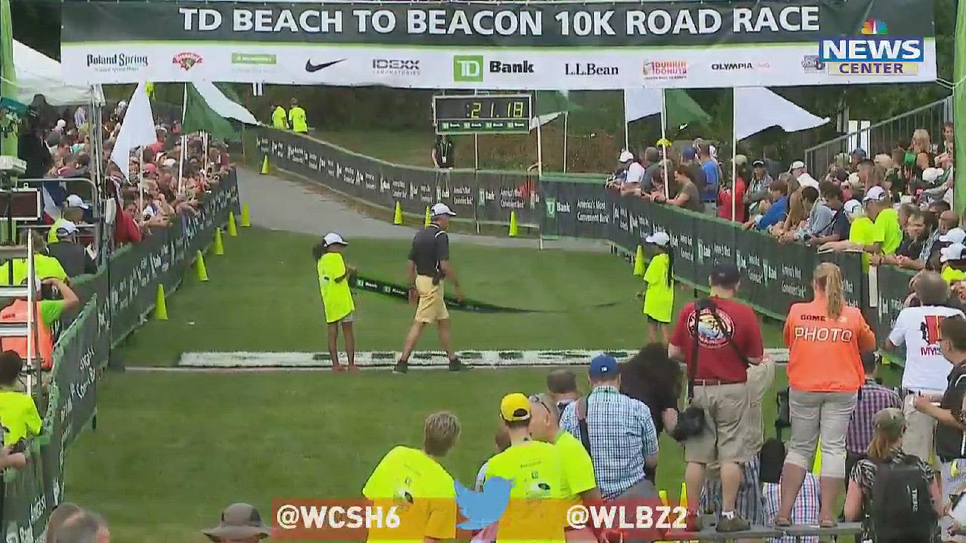 2016 Beach to Beacon Finish Line