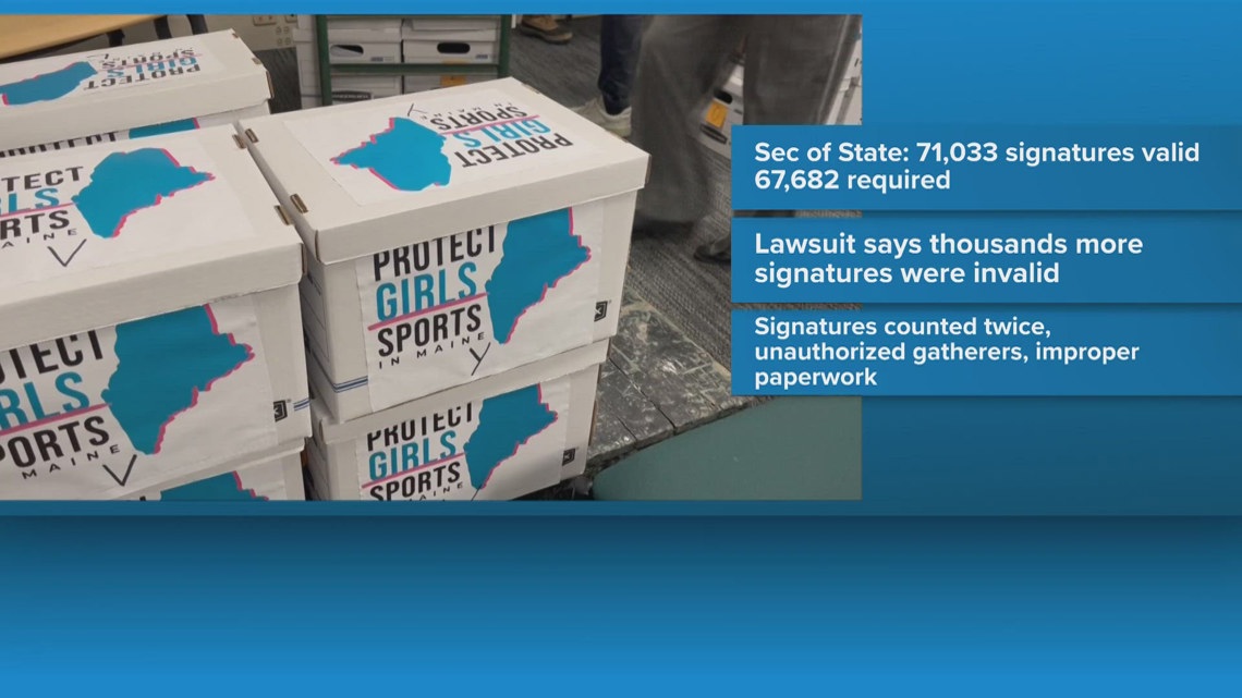 Maine group challenges approval of anti-trans question ...