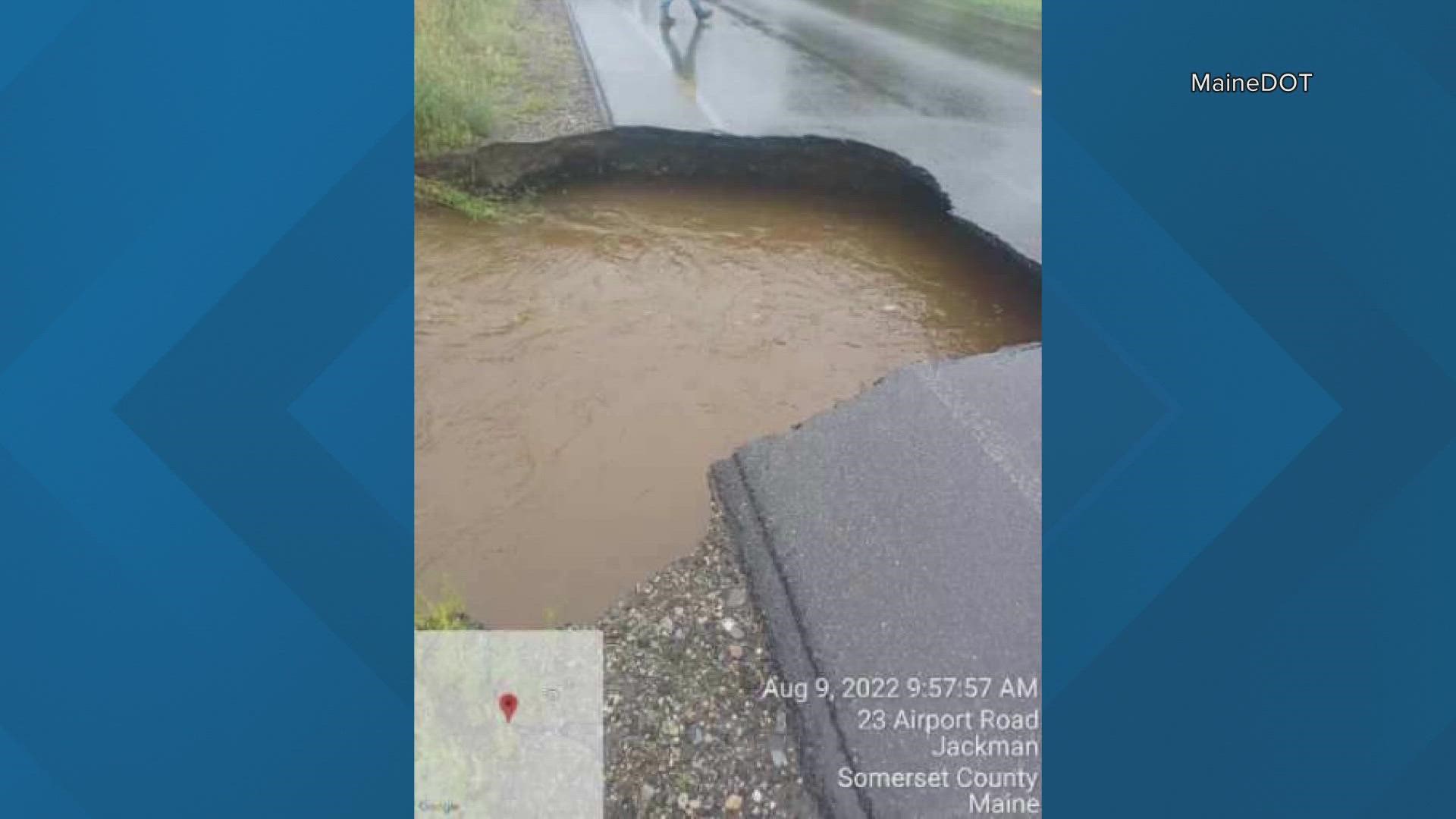 NEWS CENTER Maine meteorologist Jason Nappi said rain, thunderstorms, and a stalled frontal boundary contributed to flooding in the area.