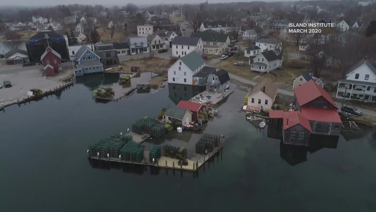 Maine's coastal towns face rising sea levels with climate change