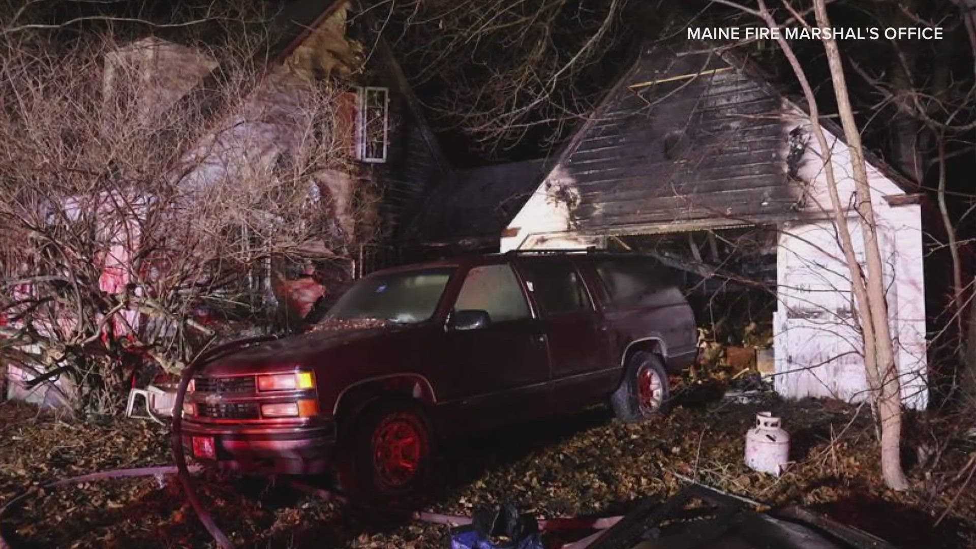 A vacant home only received minor damage, but officials said it appeared someone started a fire on purpose.