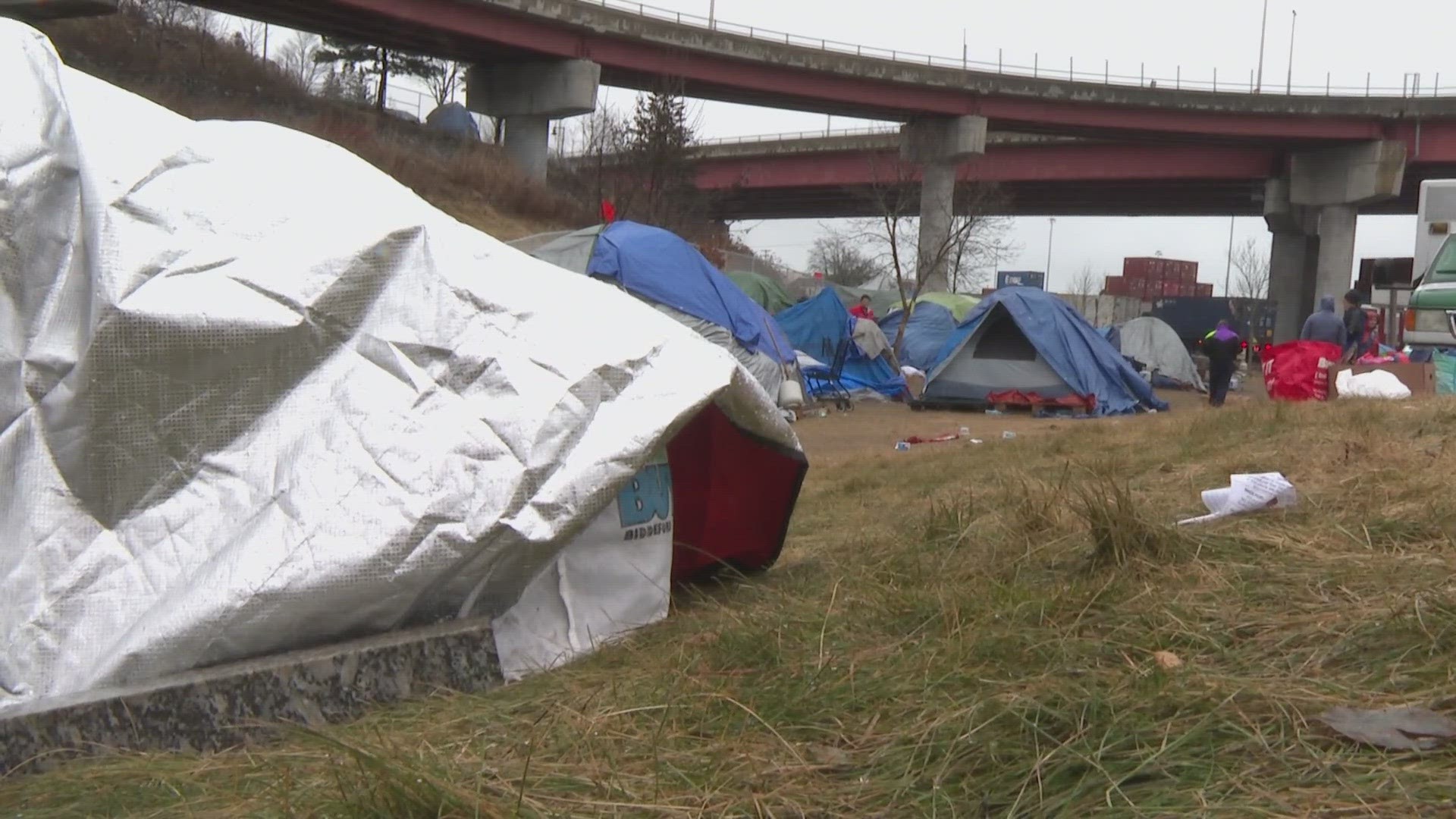 In a drafted complaint, attorneys say they want to prevent Portland from passing any ordinance that would allow encampments of unhoused people to pop up.