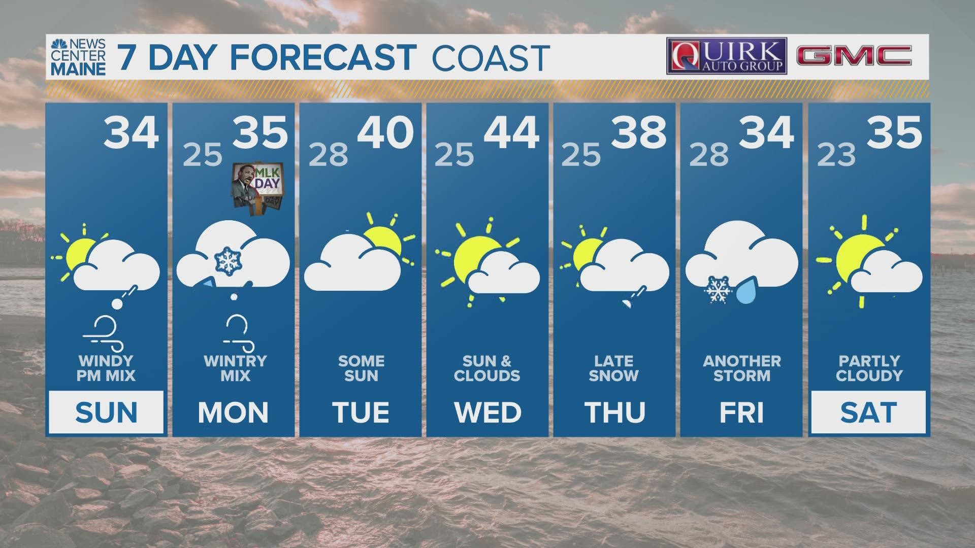 NEWS CENTER Maine Weather Video Forecast. Updated Sunday January 15, 2023 at 7AM.