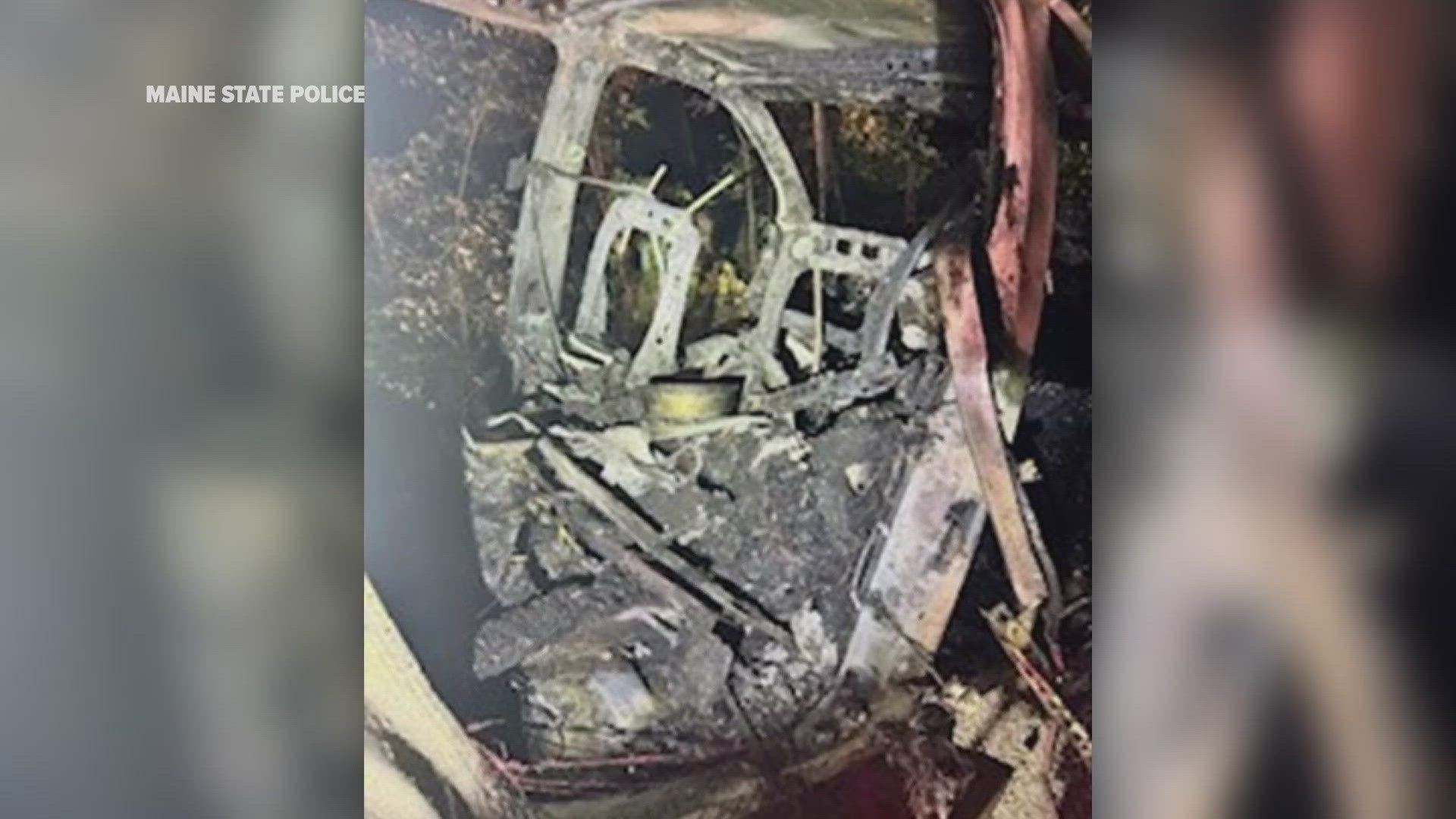 Maine State Police trooper and dog OK after cruiser crashes and catches ...