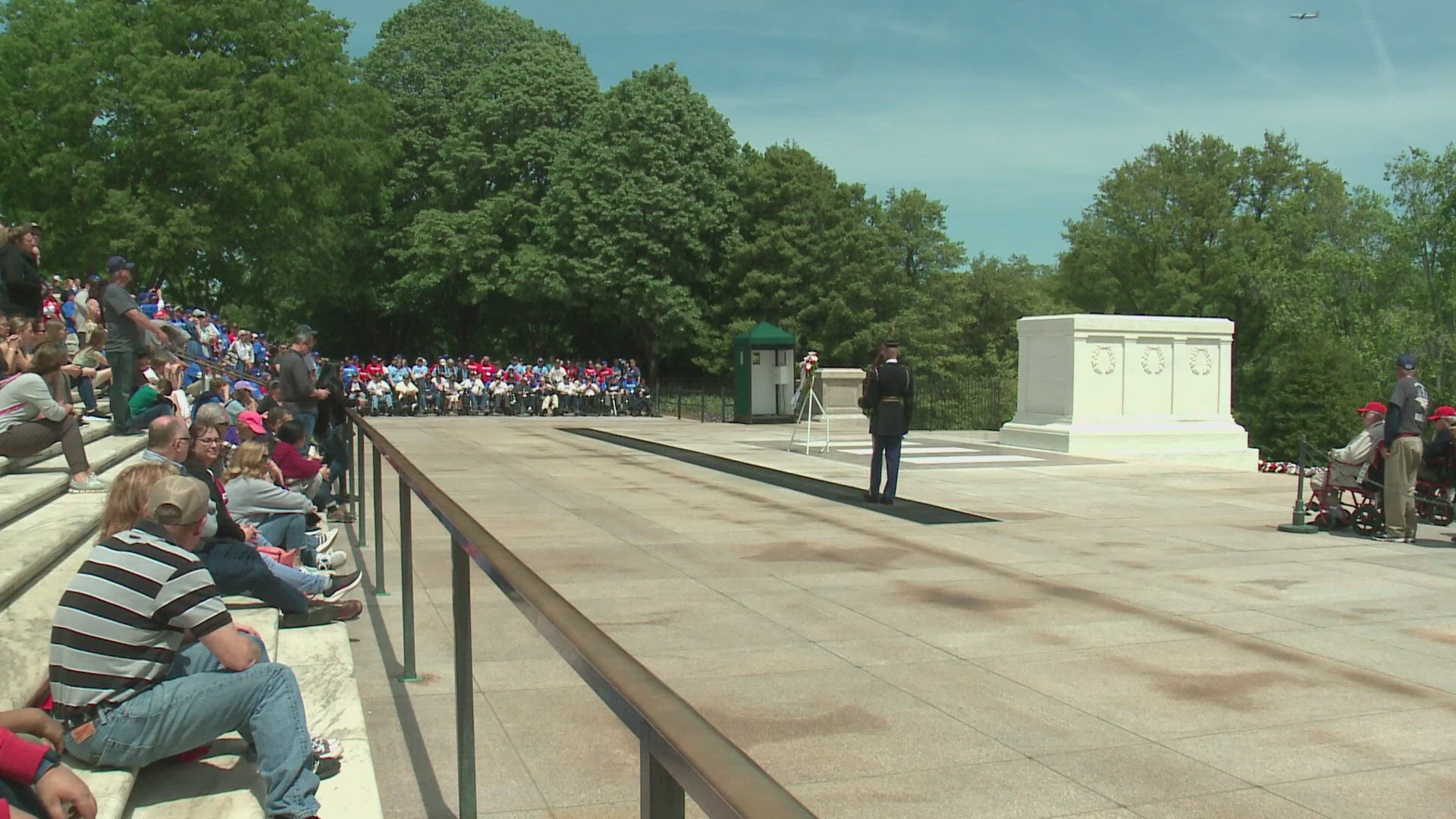Scarborough police Chief Mark Holmquist was part of a special unit in the Army, the sentinels who guard the Tomb of the Unknown Soldier.
