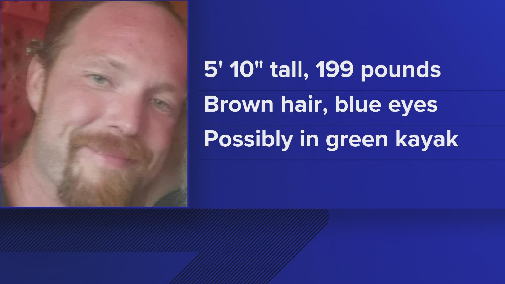 34-year-old Seth Vosmus was last seen over the weekend near Porter's Landing in Freeport.