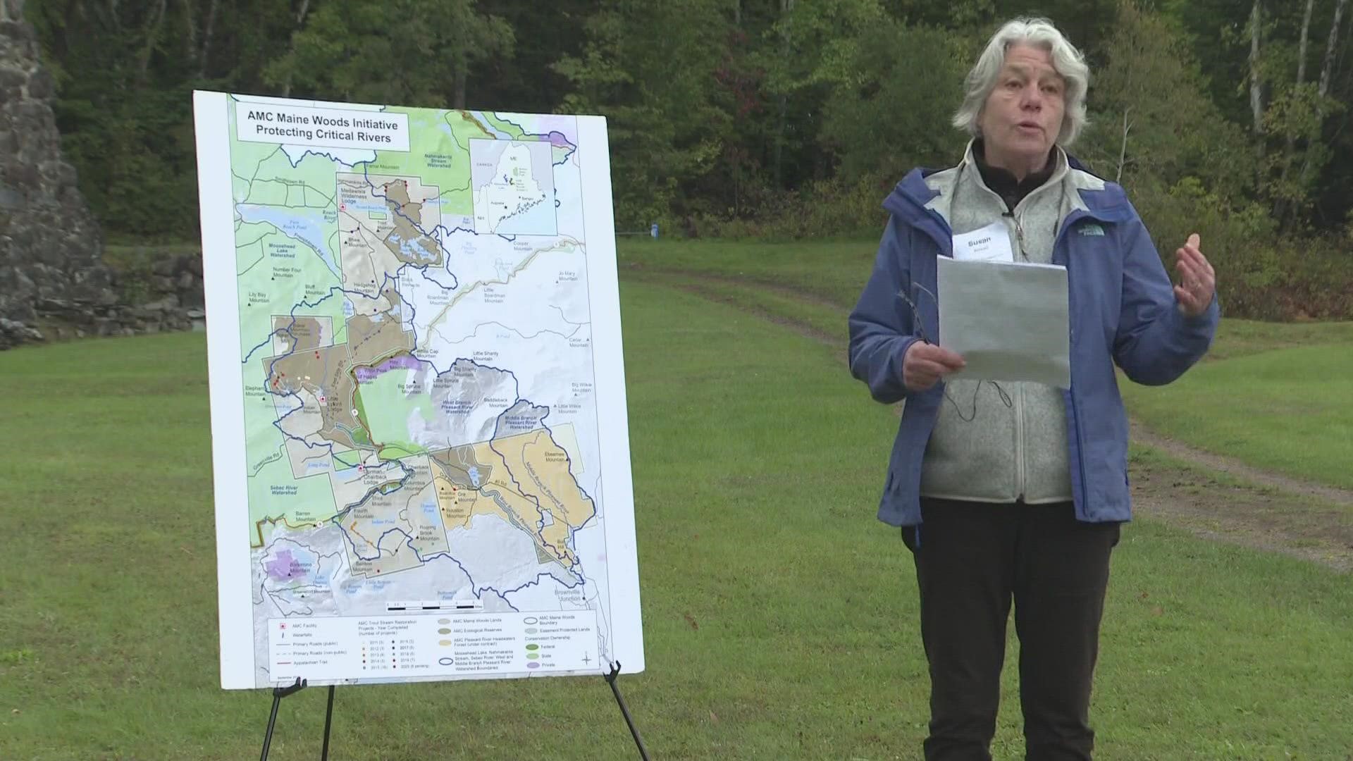 In a continued effort to preserve Maine land, the Appalachian Mountain Club purchased the Pleasant River Headwaters Forest for $18.5 million.