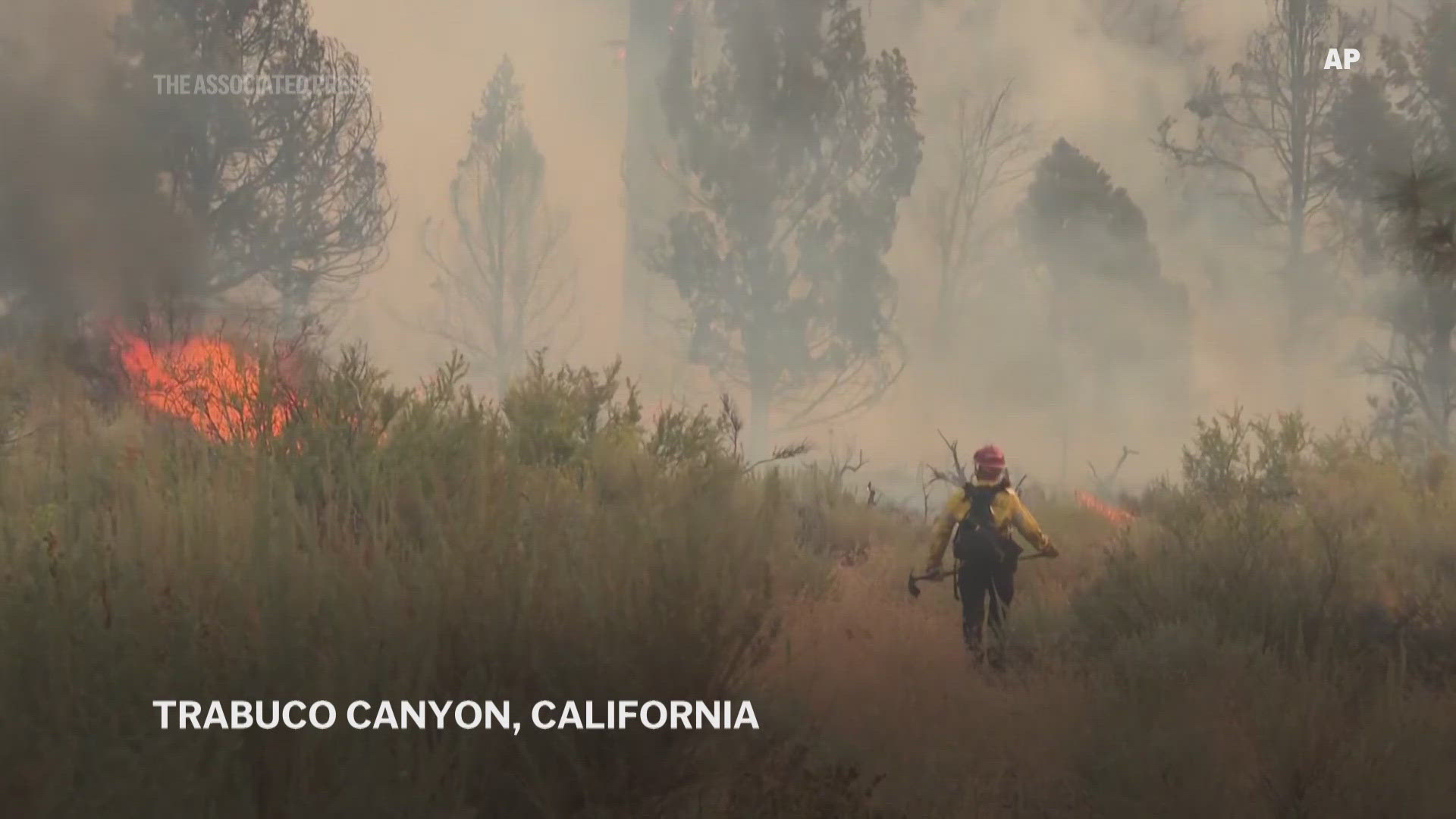 At least three big wildfires are burning in the southern part of that state right now. Outside California, wildfires were also reported in Idaho, Oregon, and Nevada.