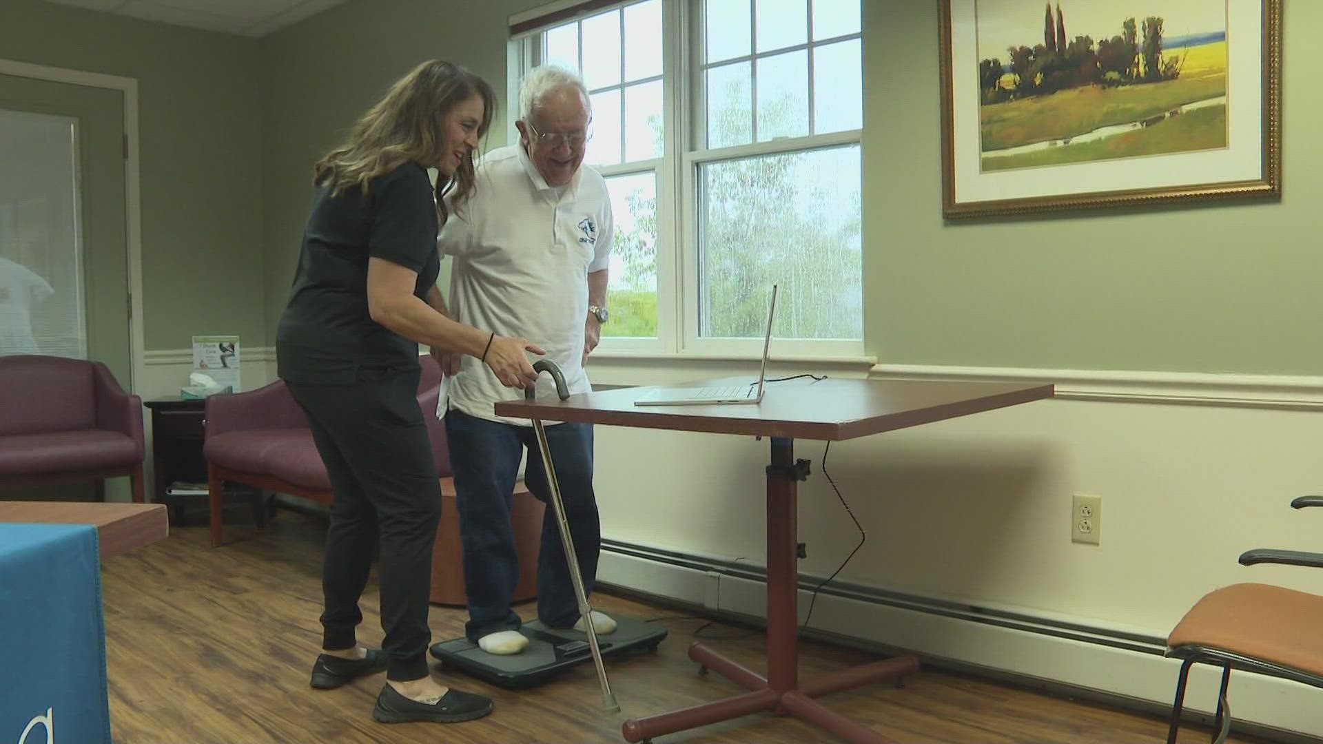 The free drop-in event was held to recognize September as Falls Prevention Awareness Month.