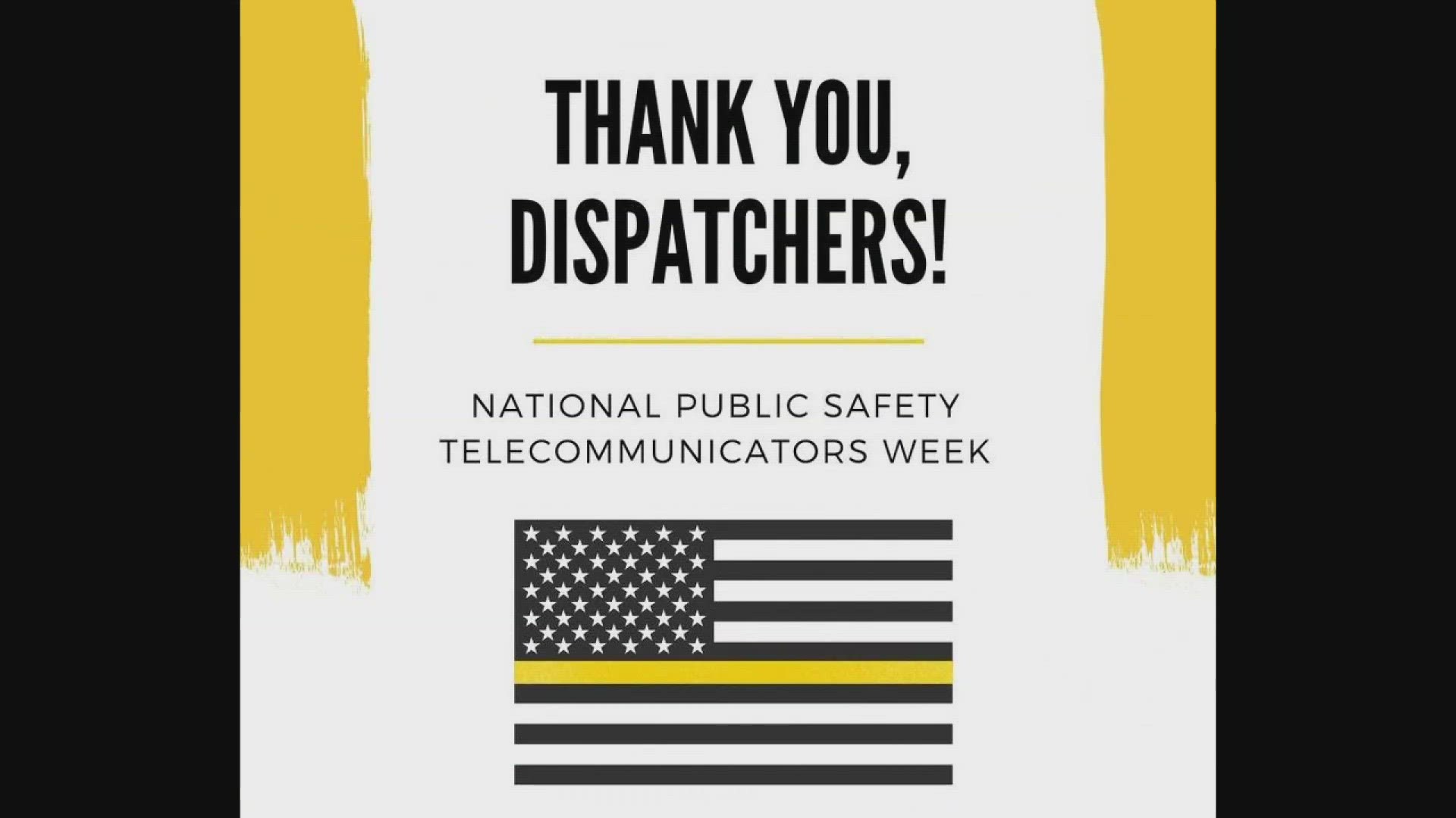 Lots of departments posted on social media thanking their dispatchers for their hard work.