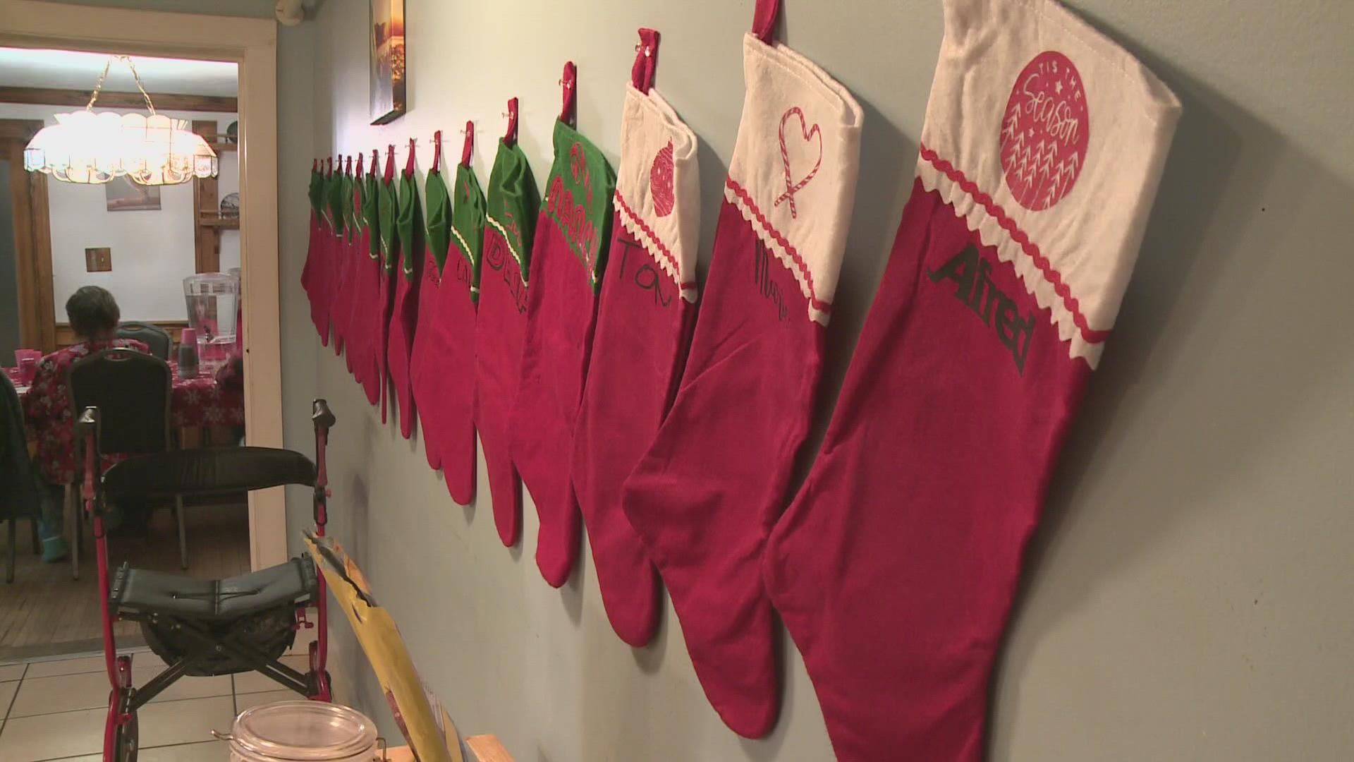 Strangers are making sure assisted living residents aren't left out this holiday season.