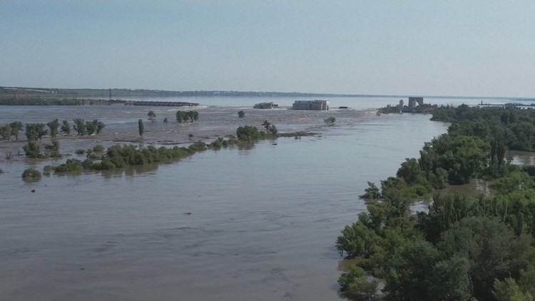 Here's what we know about the Kakhovka dam collapse in Ukraine