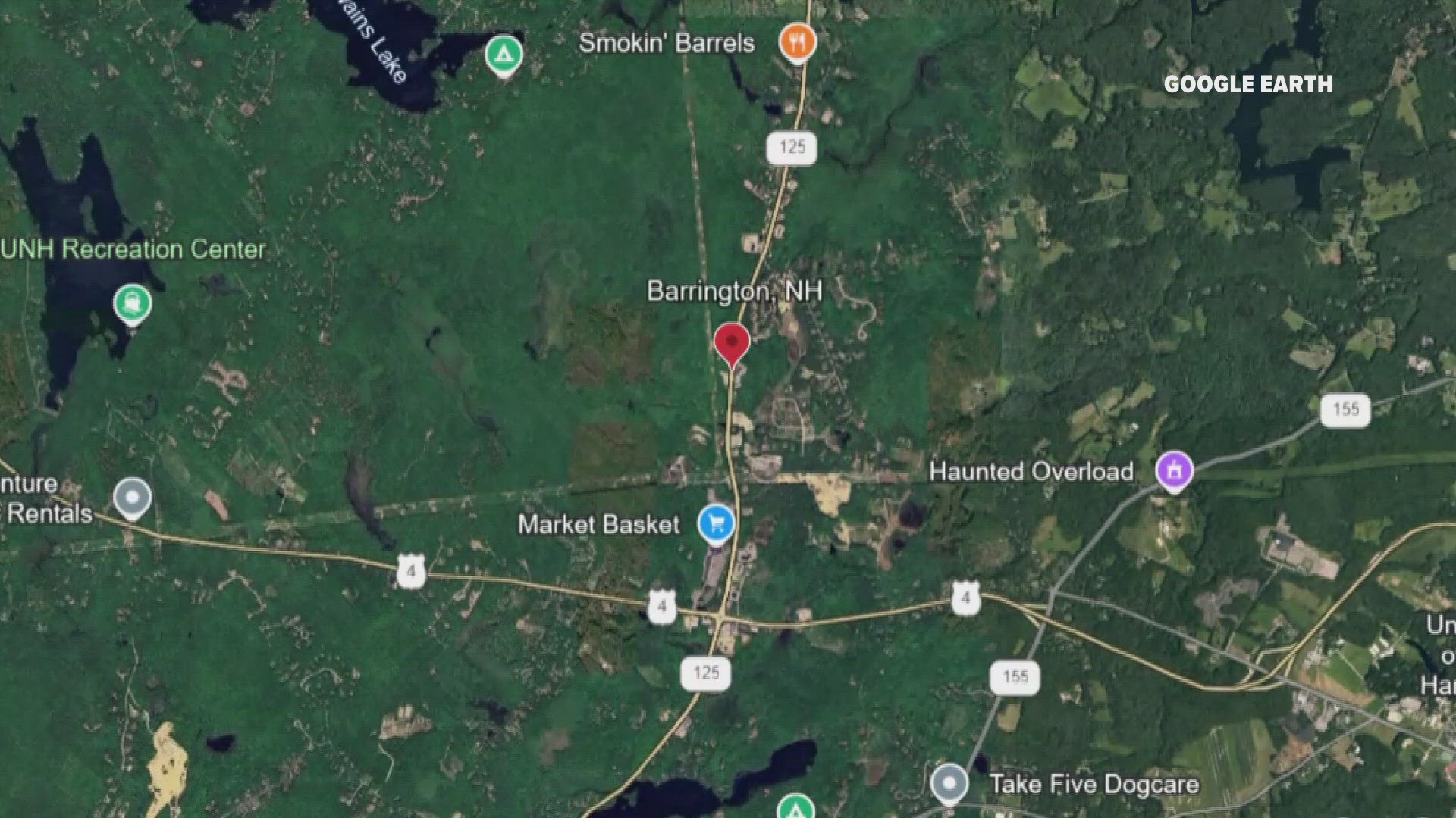 New Hampshire State Police said an officer with the Epping Police Department tried to pull over a car Tuesday night, but the driver sped off, traveling north.