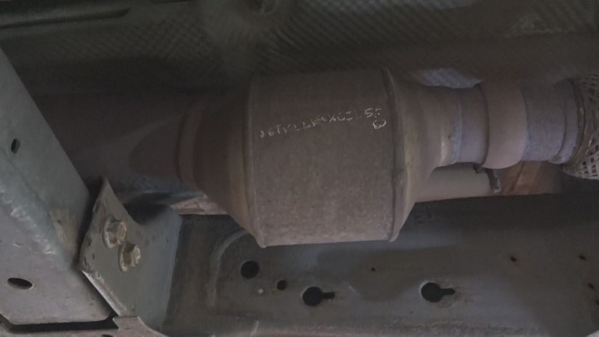 Catalytic converters can be a target for theft and cost hundreds, if not thousands of dollars to replace.